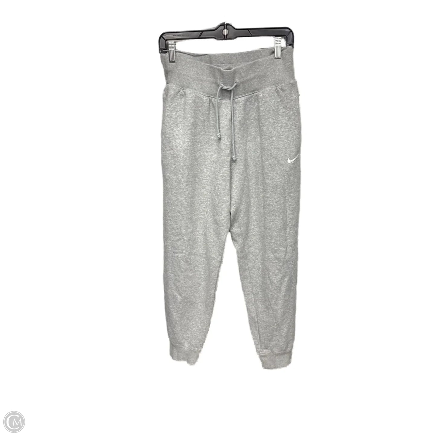 Athletic Pants By Nike Apparel In Grey, Size: M