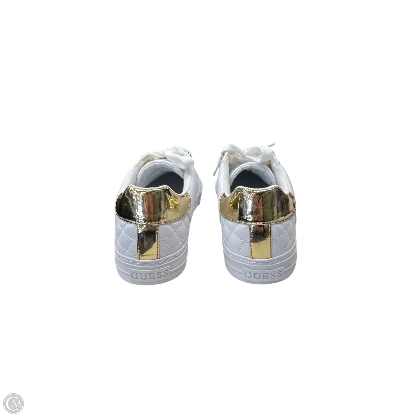Shoes Sneakers By Guess In White, Size: 9