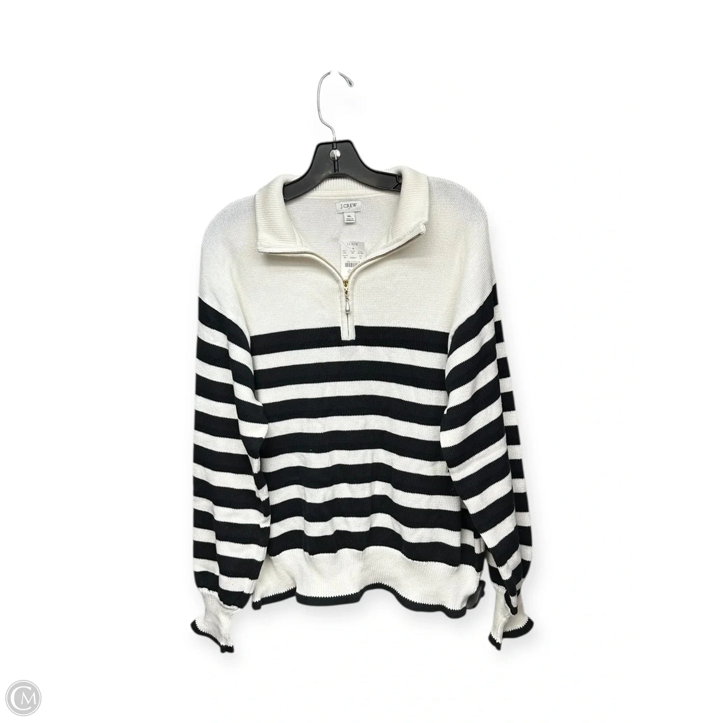 Sweater By J. Crew In Striped Pattern, Size: Xl