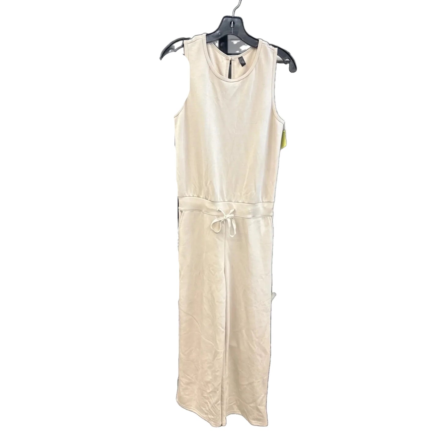 Jumpsuit By Clothes Mentor In Tan, Size: M