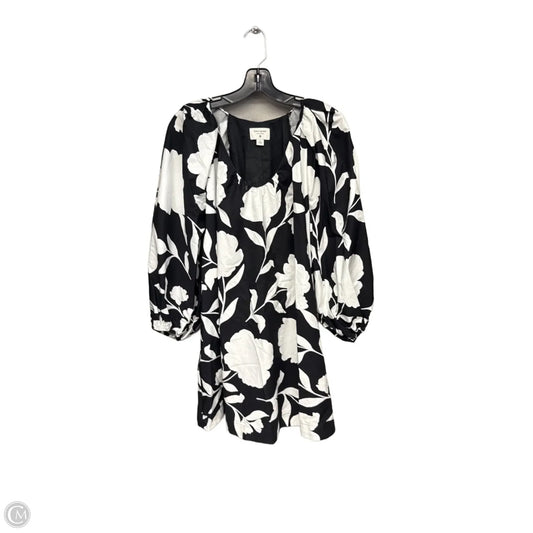 Dress Designer By Kate Spade In Black & White, Size: M