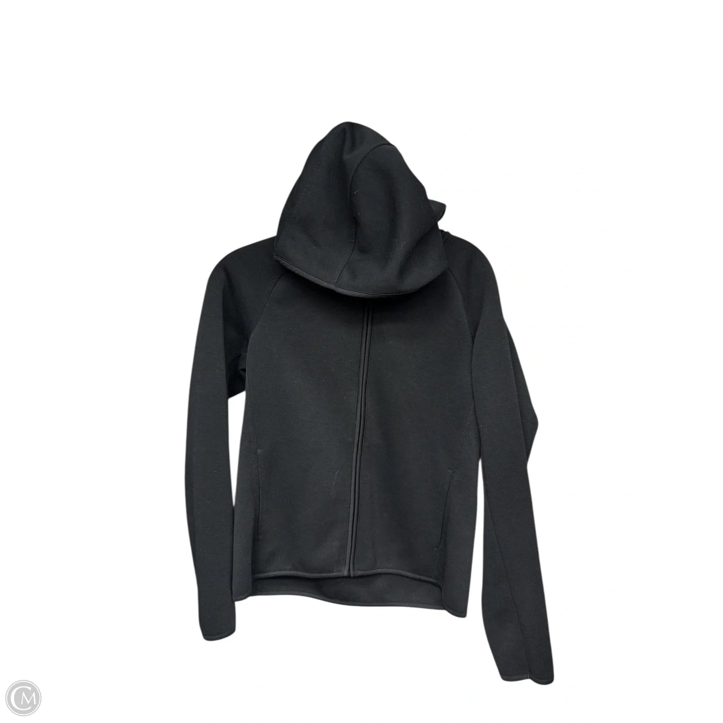 Athletic Jacket By Uniqlo In Black, Size: S