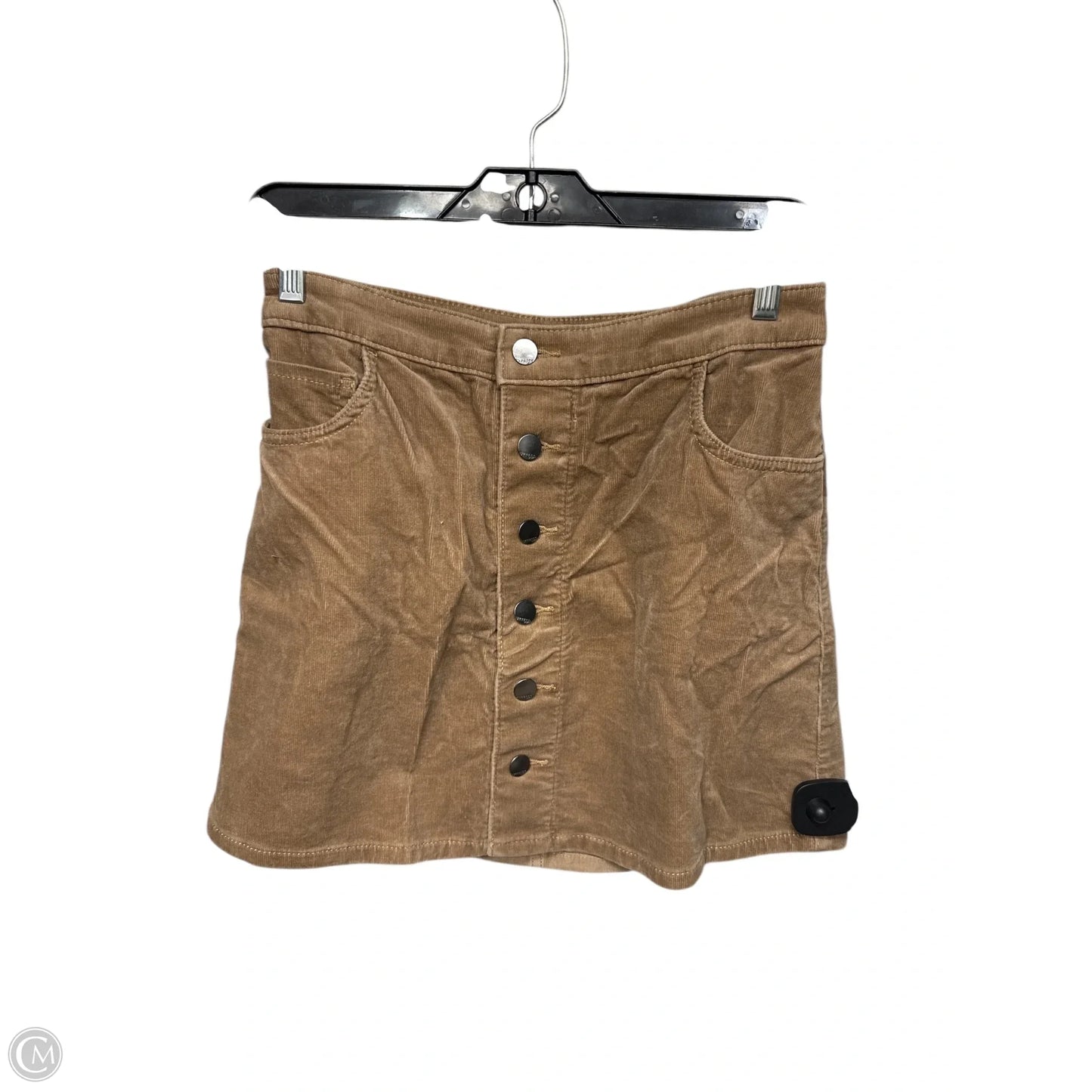 Skirt Midi By Express In Tan, Size: 4