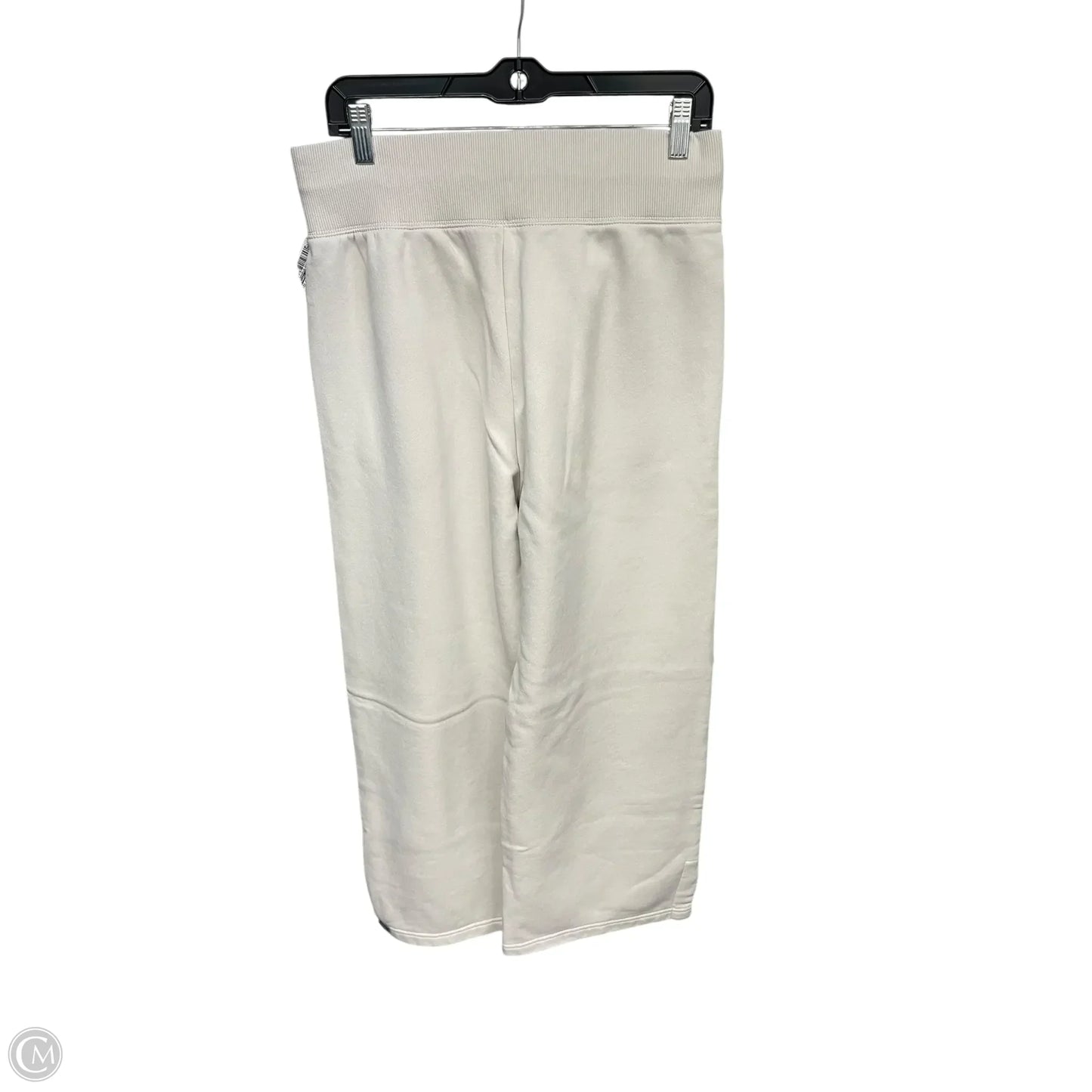 Athletic Pants By Nike Apparel In Cream, Size: M