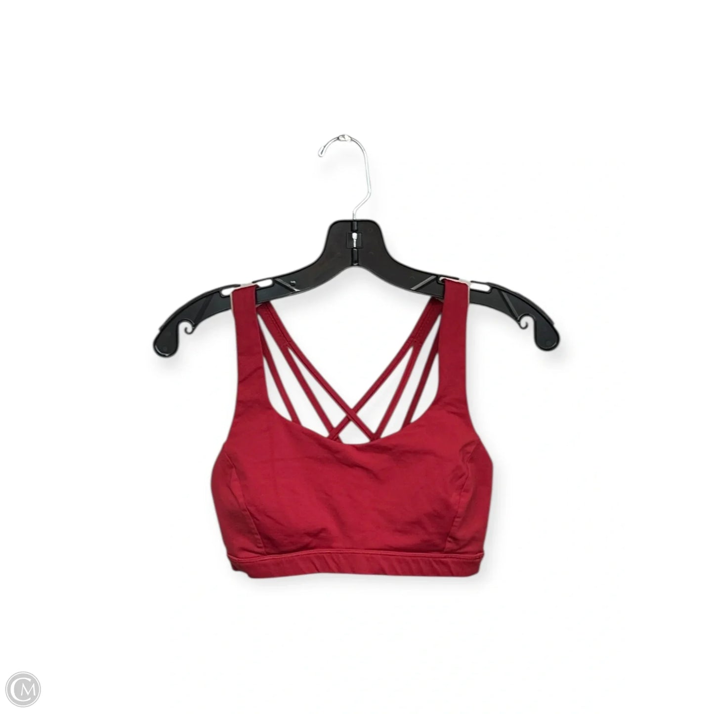 Athletic Bra By Lululemon In Red, Size: 6