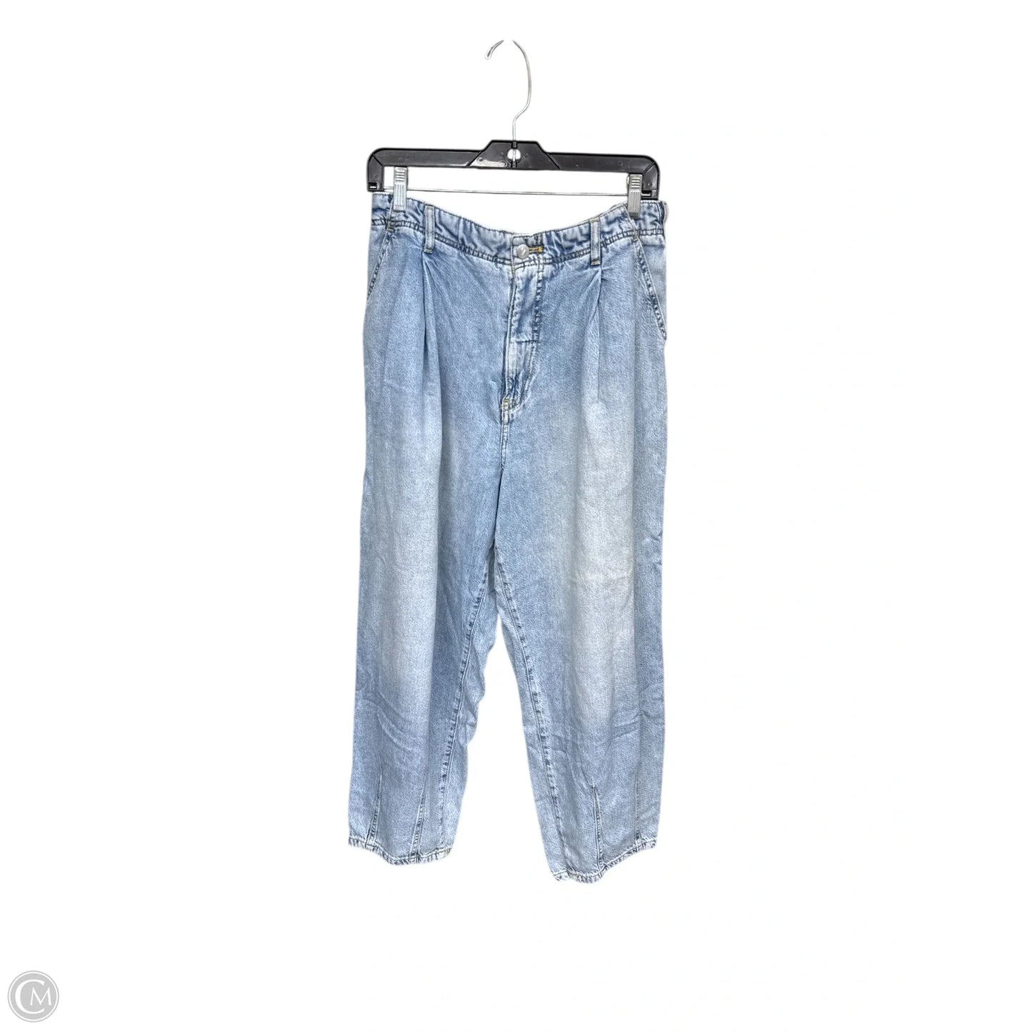 Jeans Wide Leg By Pilcro In Blue Denim, Size: 28