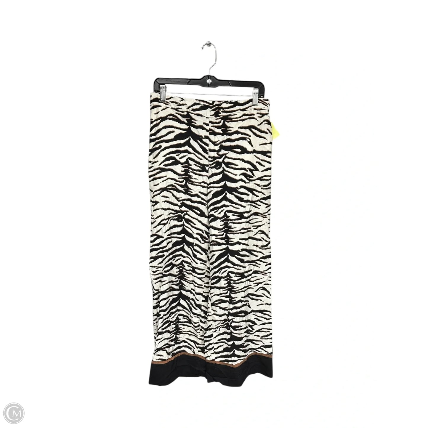 Pants Wide Leg By H&m In Animal Print, Size: 6