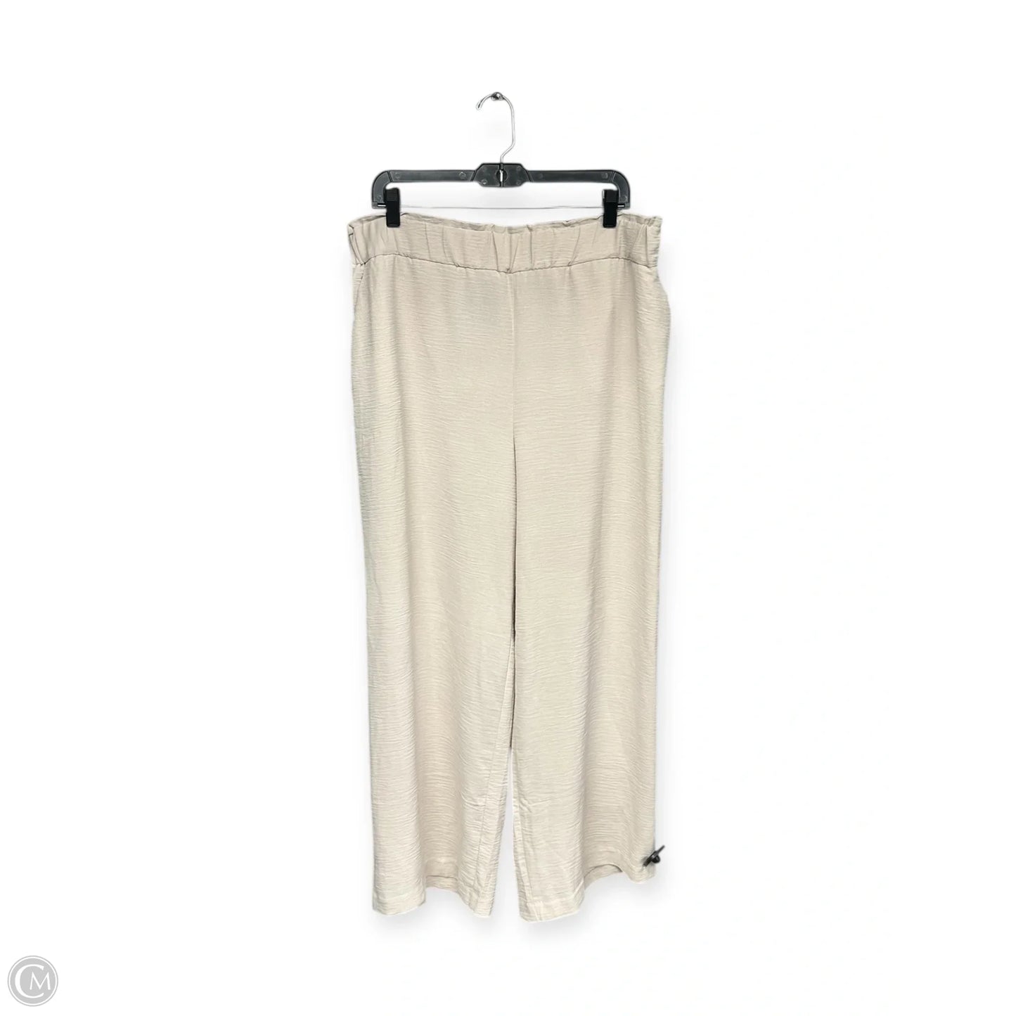Pants Lounge By Hilary Radley In Tan, Size: Xl
