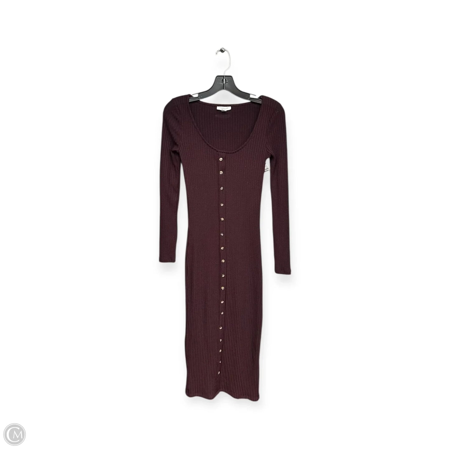 Dress Sweater By Top Shop In Purple, Size: 2