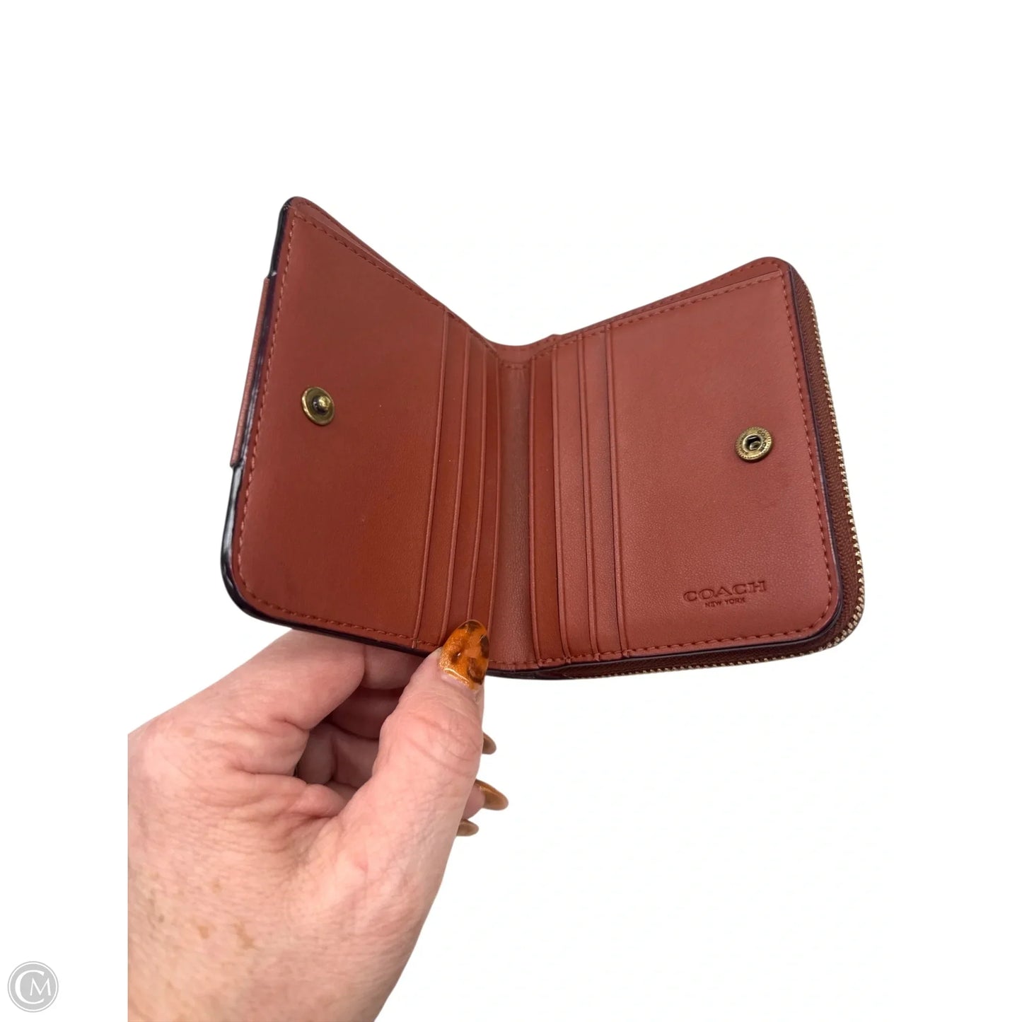 Wallet Designer By Coach, Size: Small