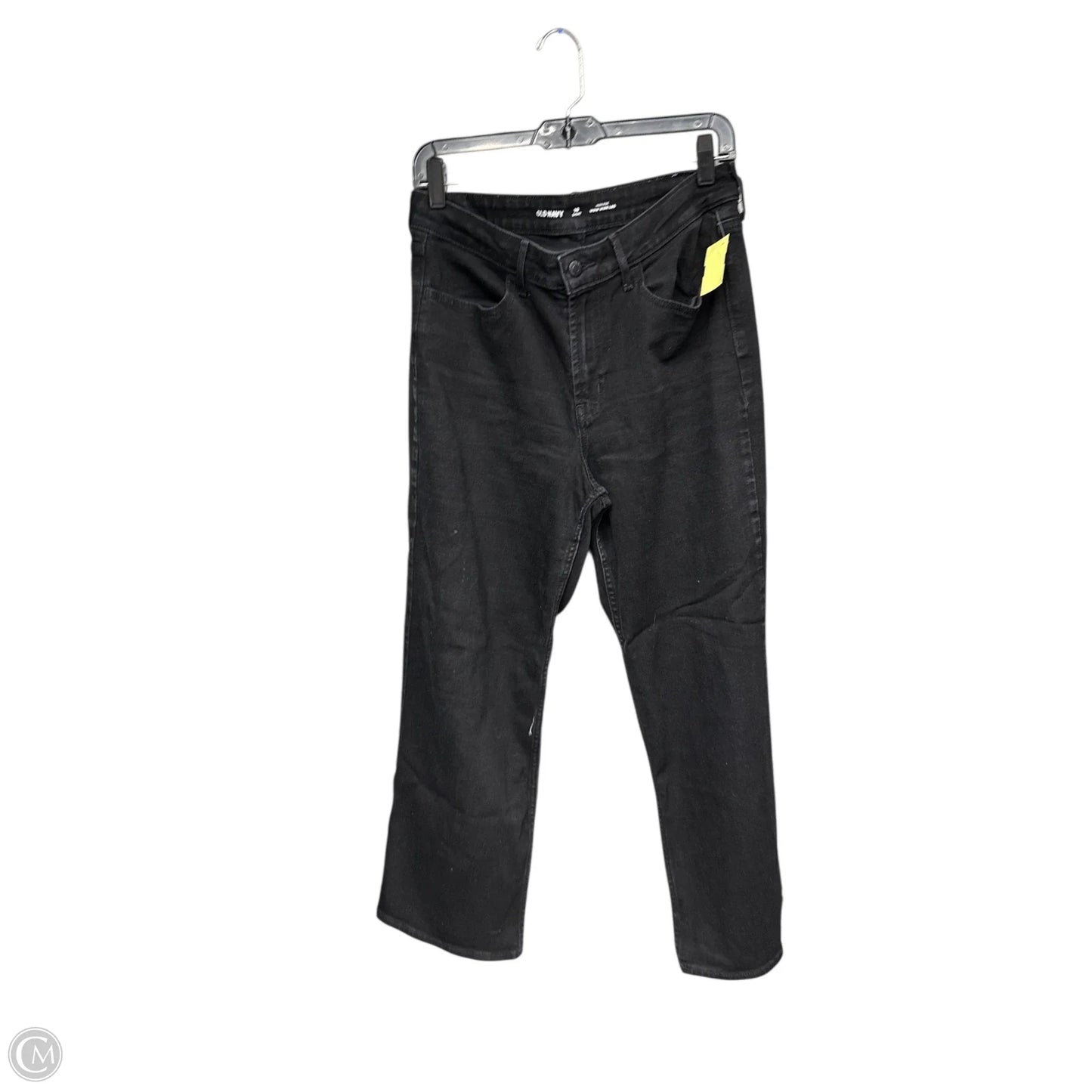 Jeans Wide Leg By Old Navy In Black Denim, Size: 10