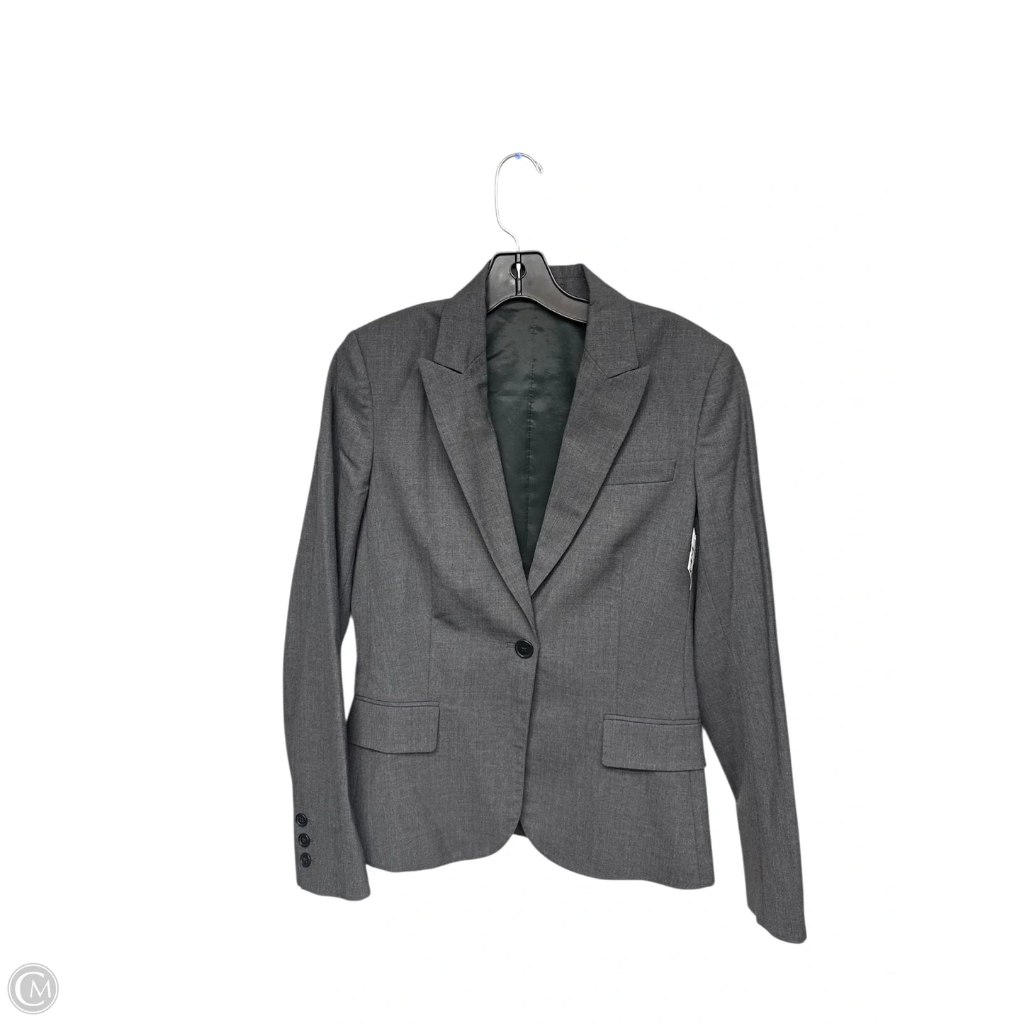 Blazer By Theory In Grey, Size: 8