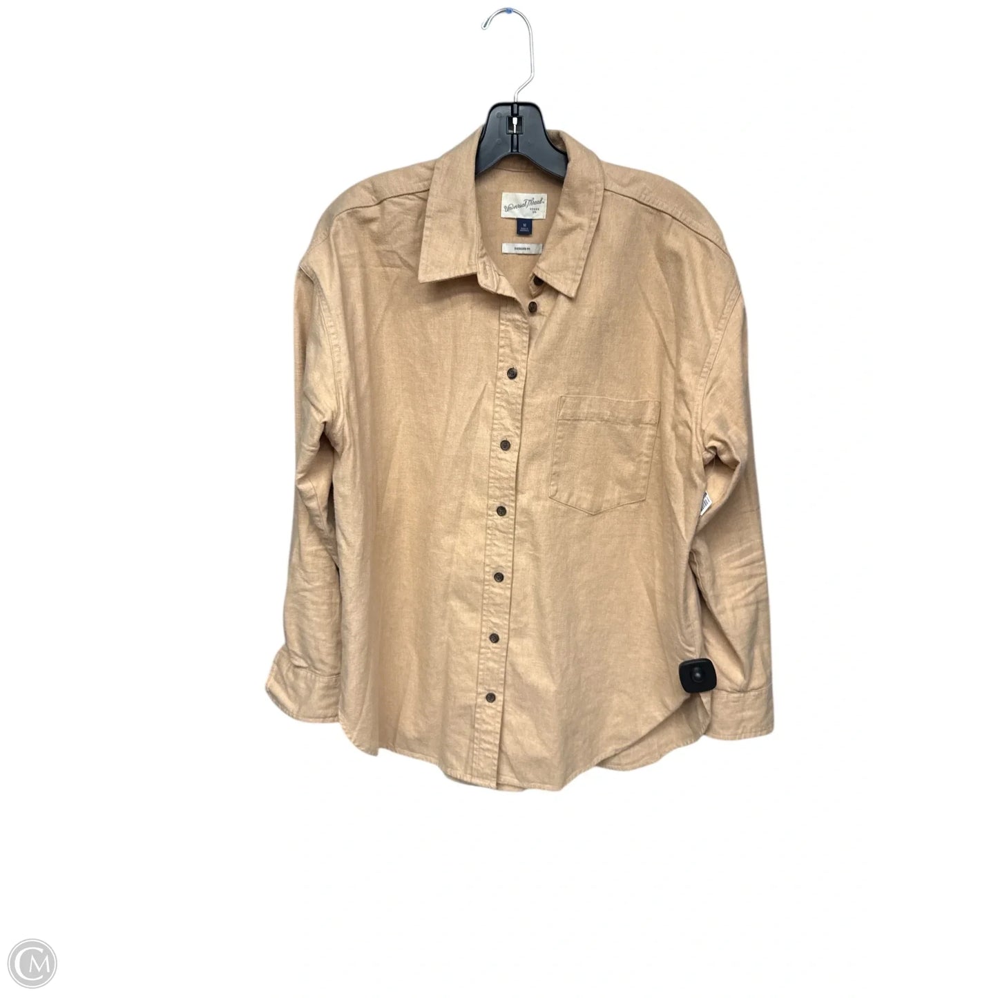 Top Long Sleeve By Universal Thread In Peach, Size: M