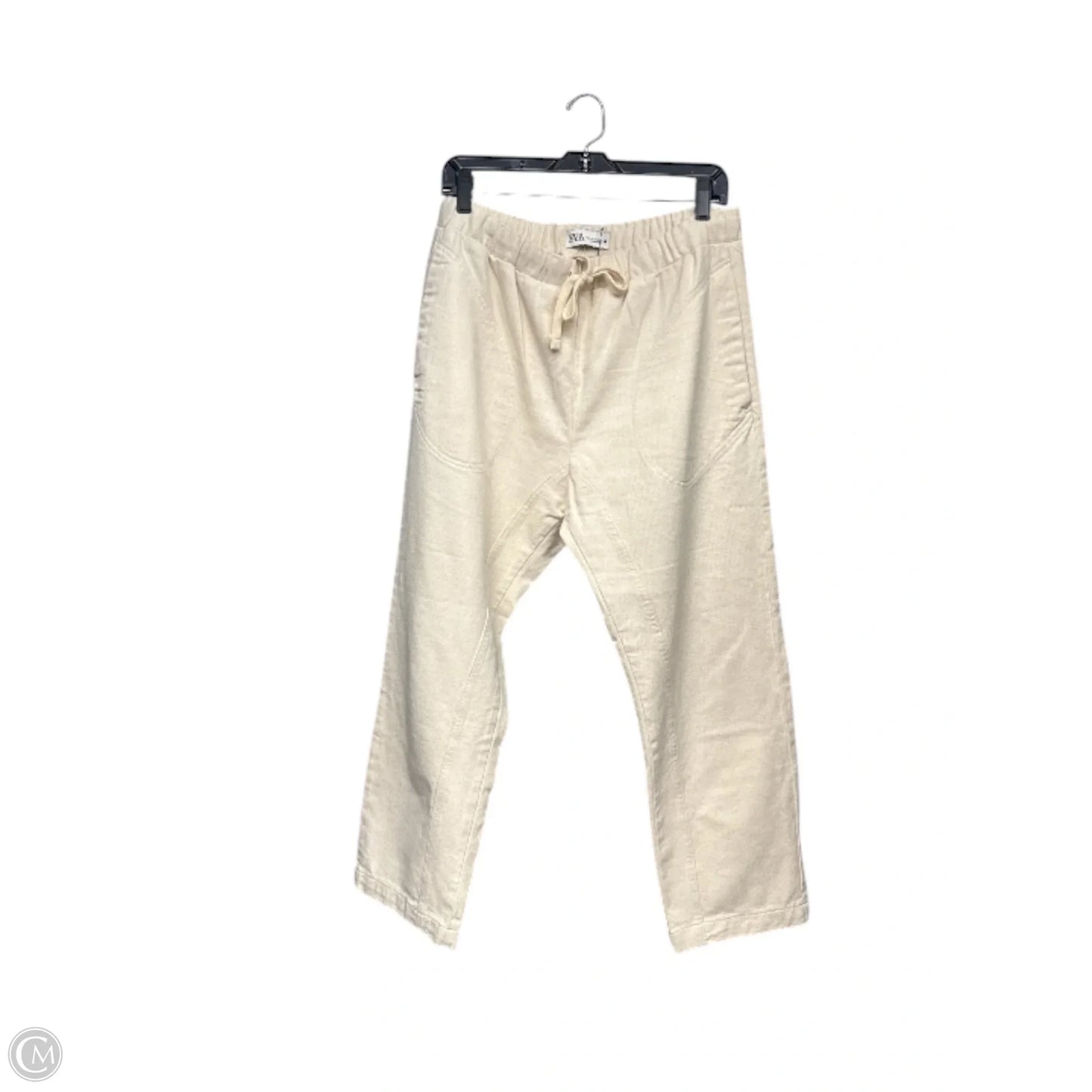 Pants Cargo & Utility By Zara In Cream, Size: M