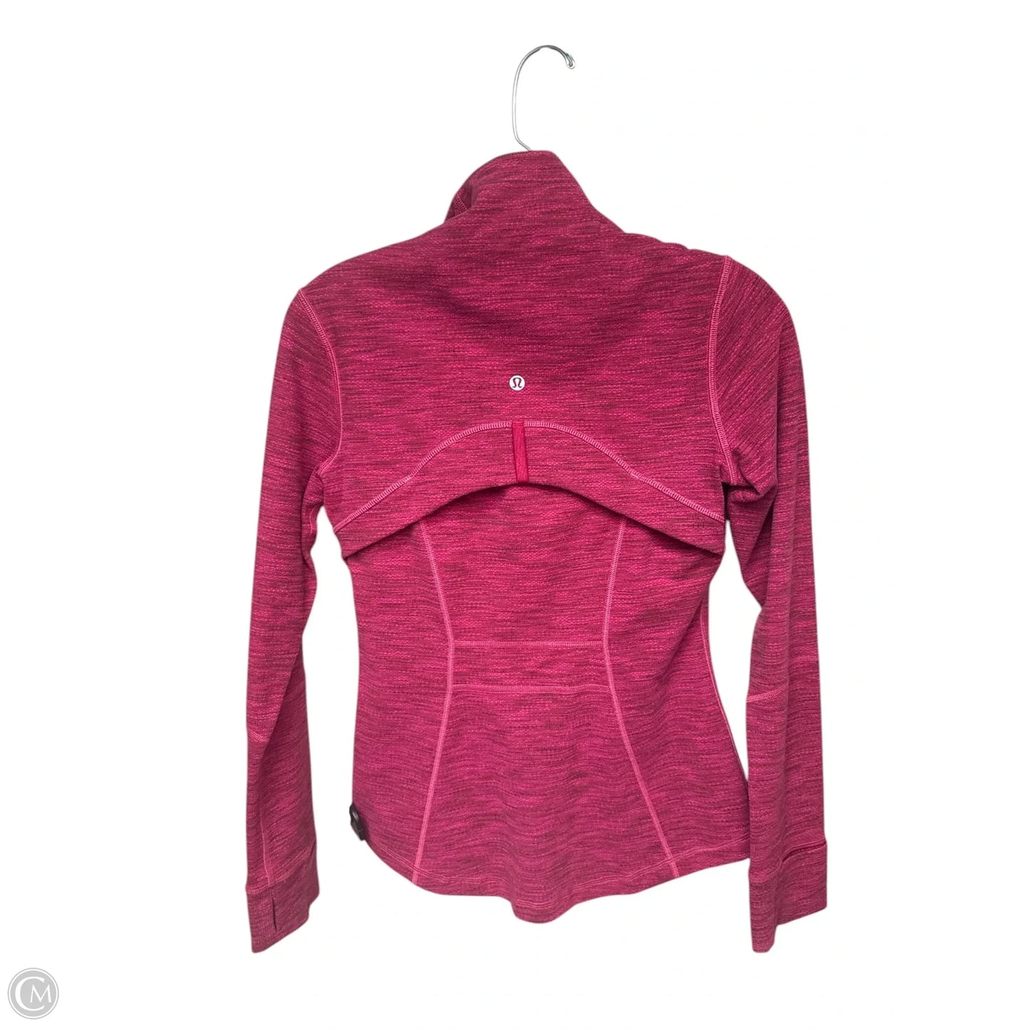 Athletic Jacket By Lululemon In Pink, Size: 4