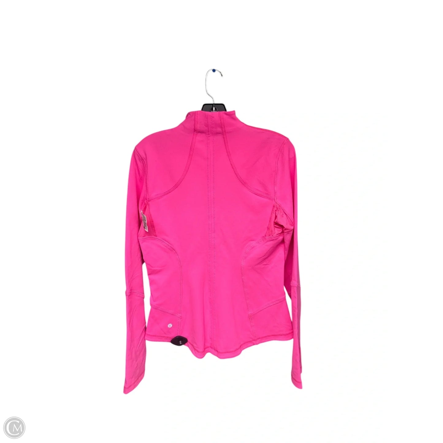 Athletic Jacket By Lululemon In Pink, Size: 10
