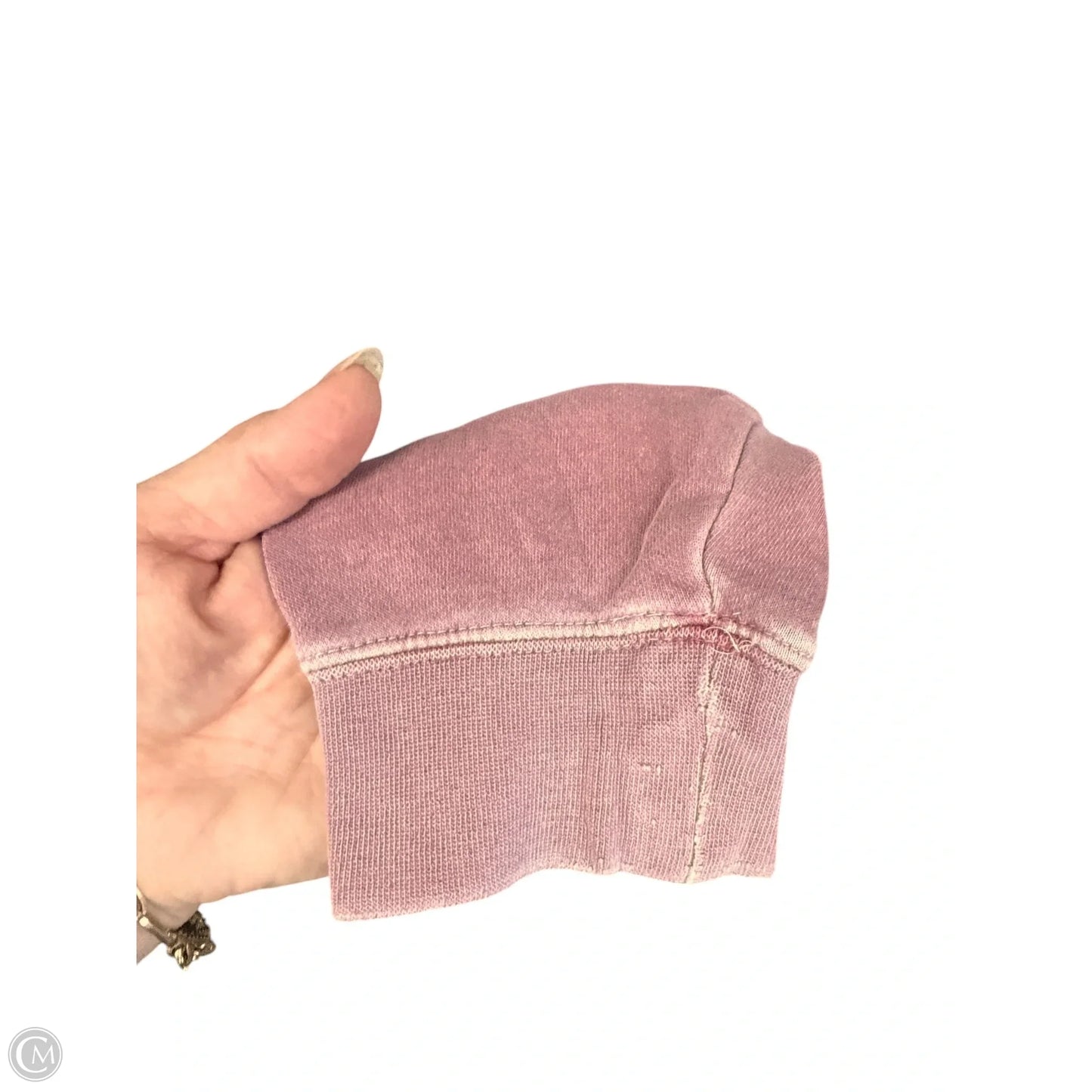 Sweatshirt Crewneck By Clothes Mentor In Pink, Size: L