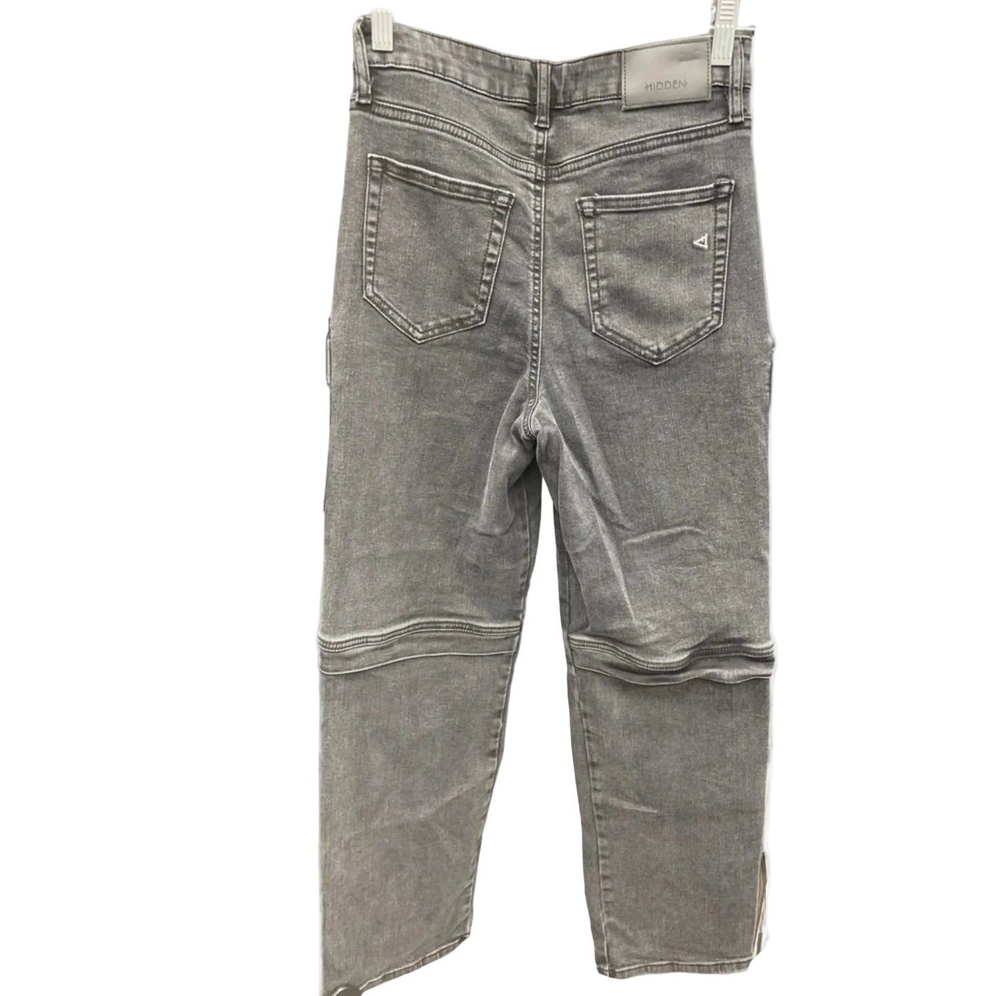 Jeans Straight By Hidden In Black Denim, Size: 4