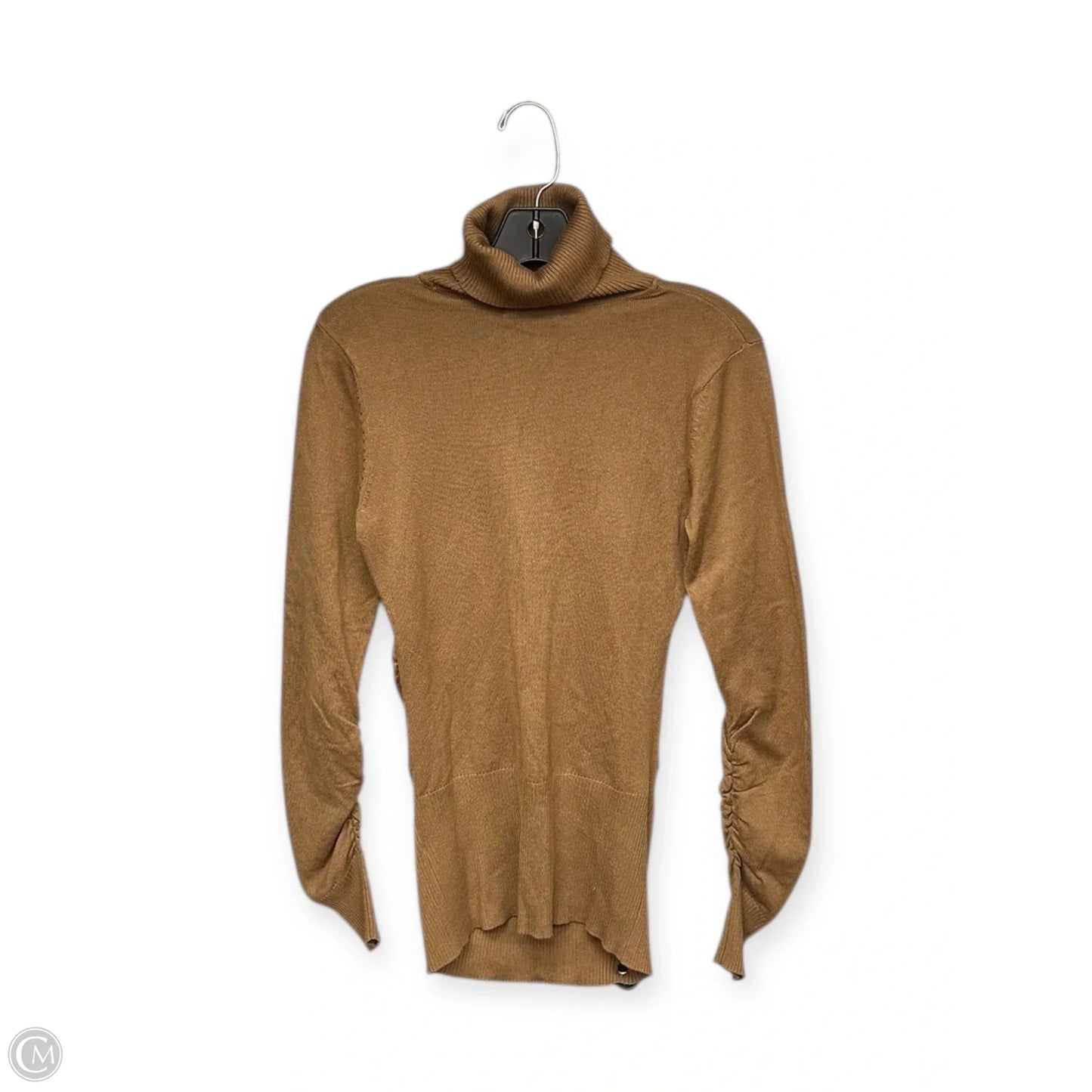 Top Long Sleeve By Limited In Brown, Size: S
