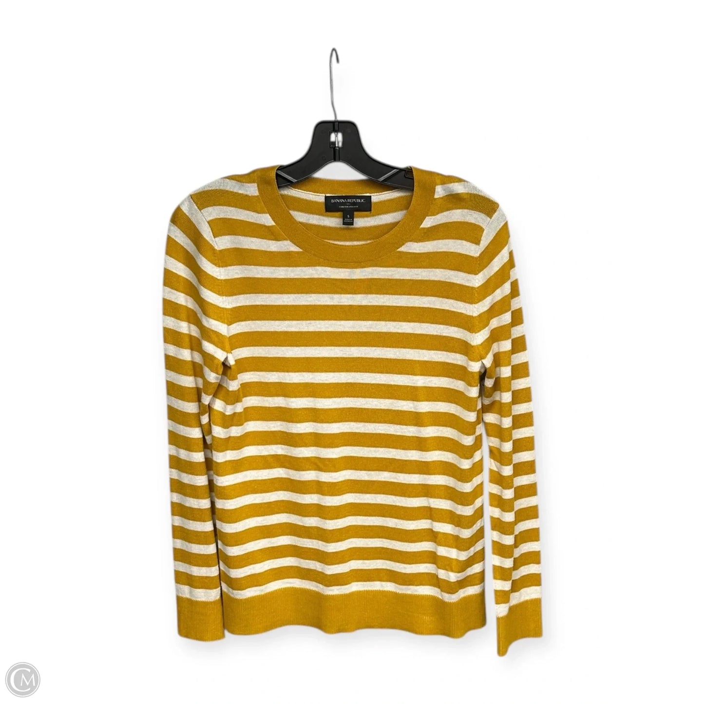 Sweater By Banana Republic In Striped Pattern, Size: S