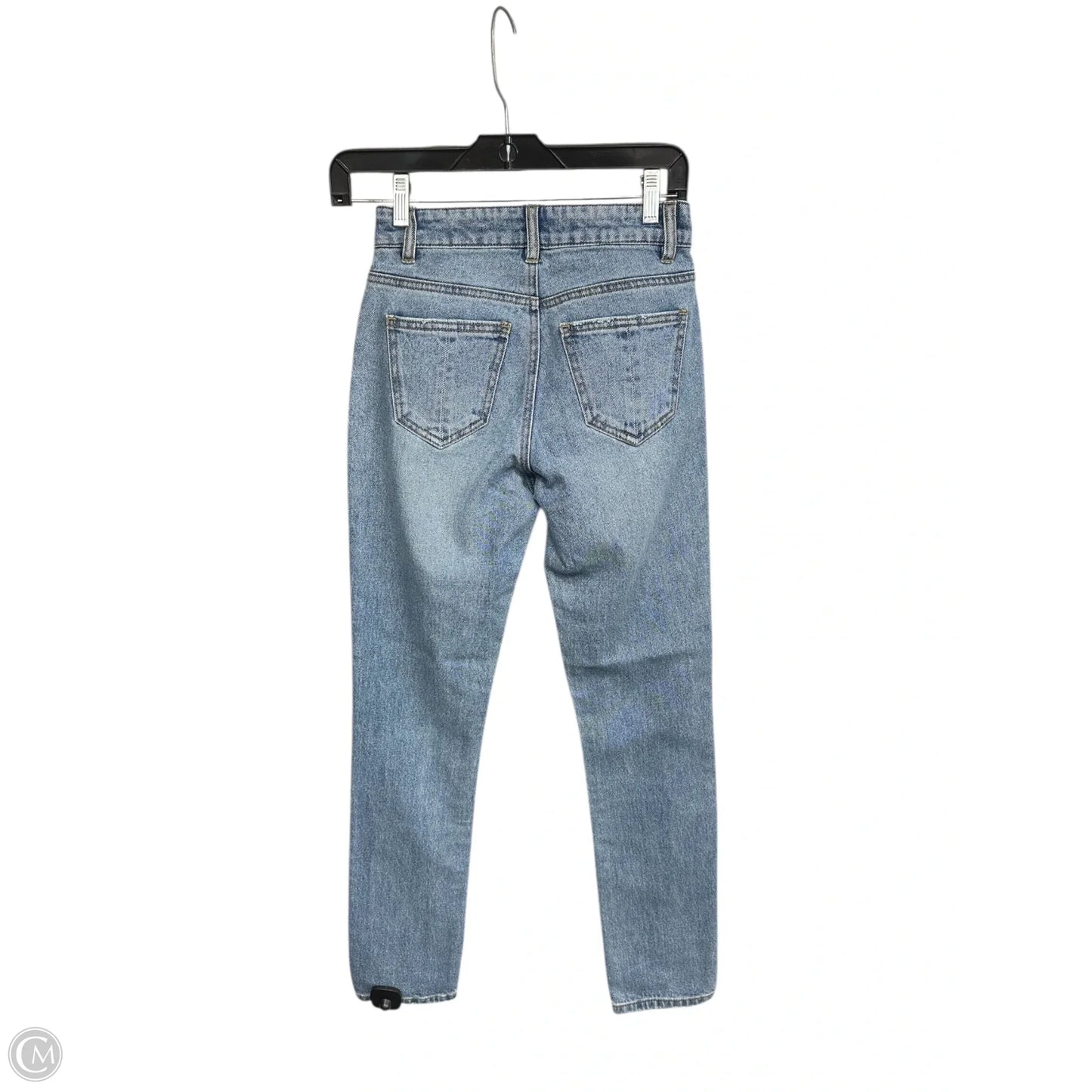 Jeans Straight By Clothes Mentor In Blue Denim, Size: 24