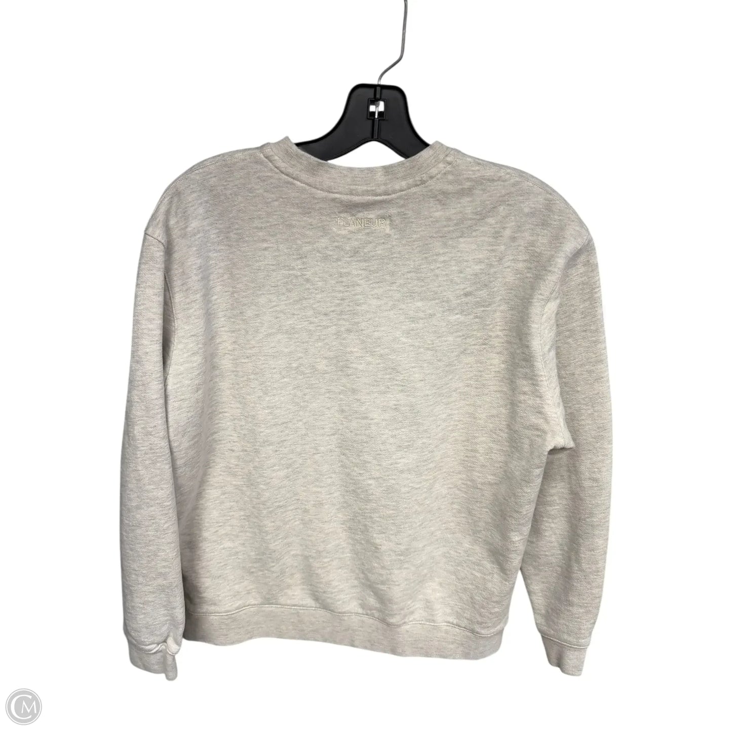 Sweatshirt Crewneck By Clothes Mentor In Grey, Size: S