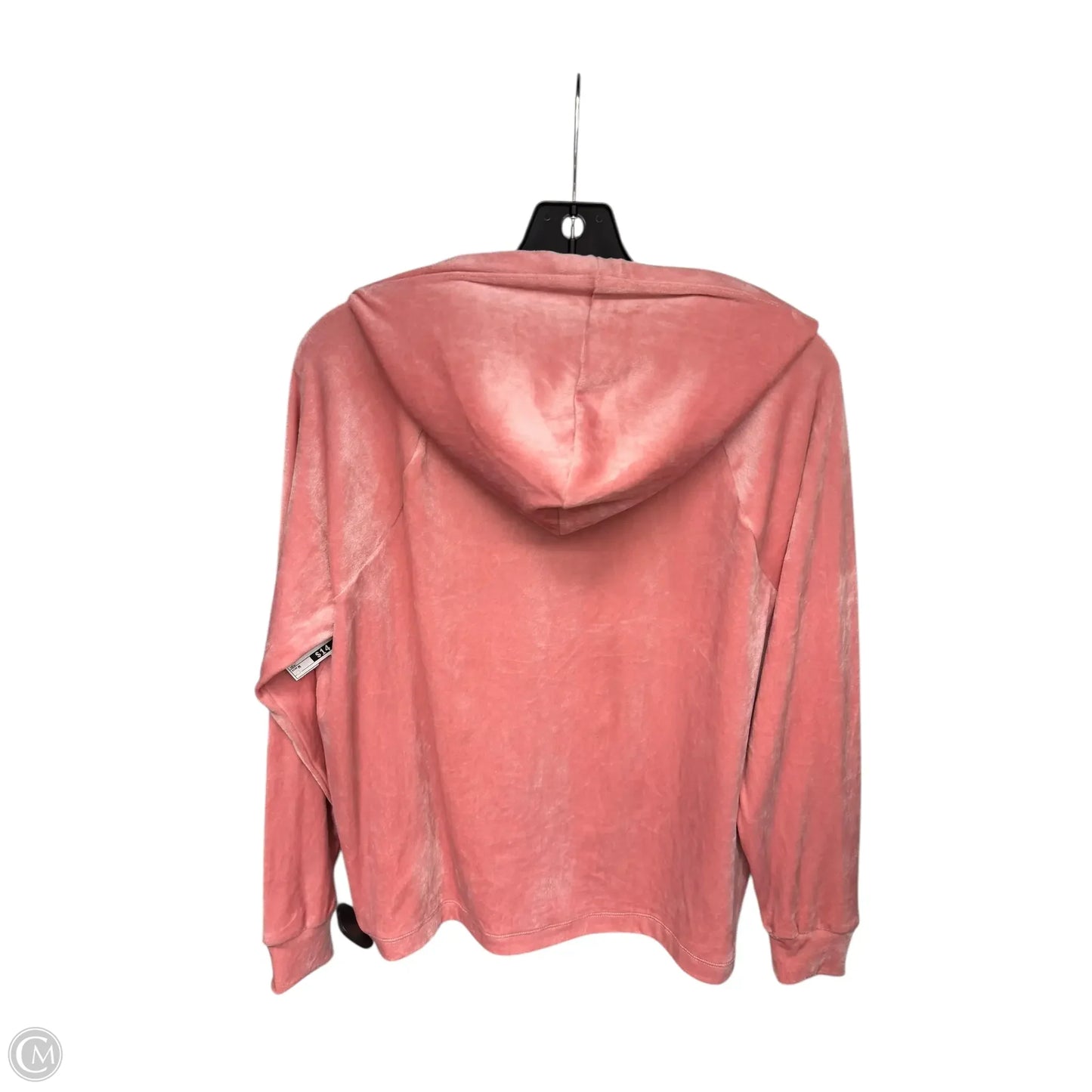 Sweatshirt Hoodie By J. Crew In Pink, Size: M