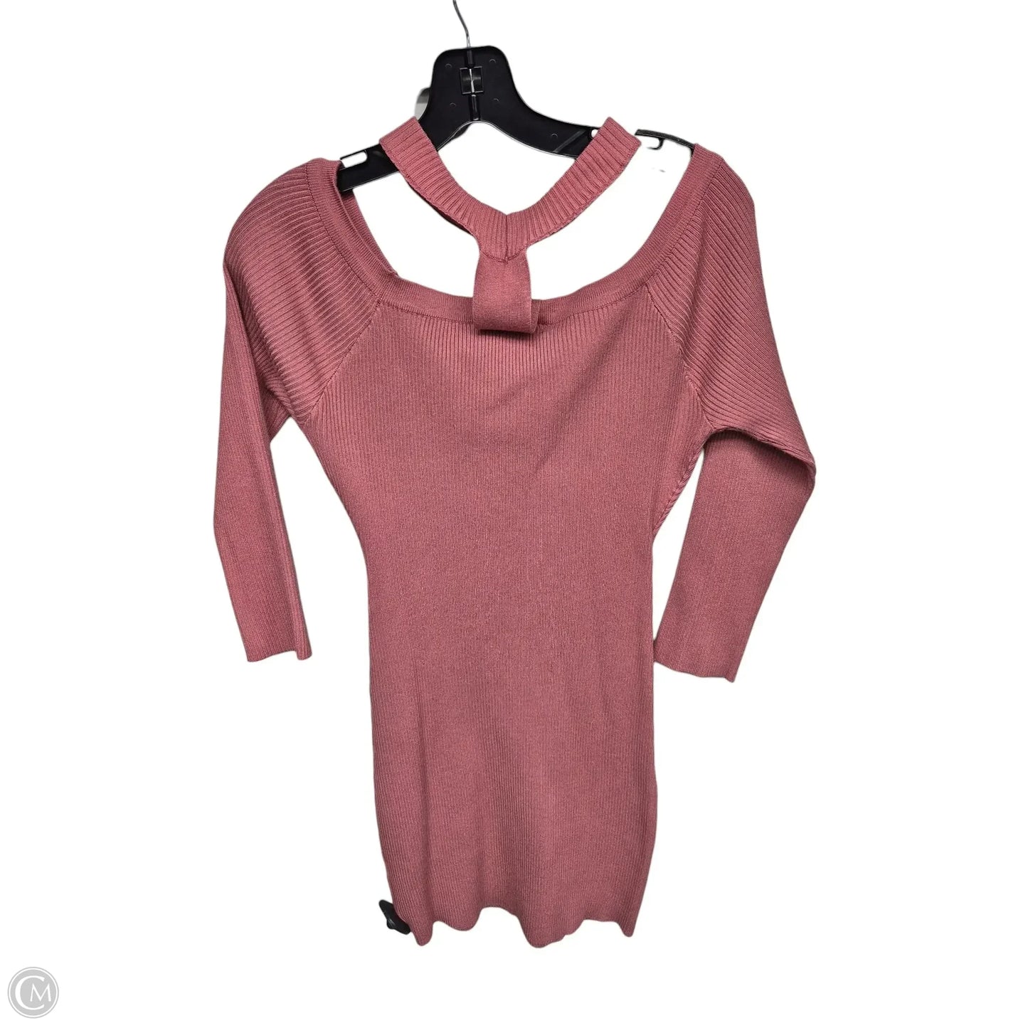 Tunic Long Sleeve By Almost Famous In Pink, Size: Xl