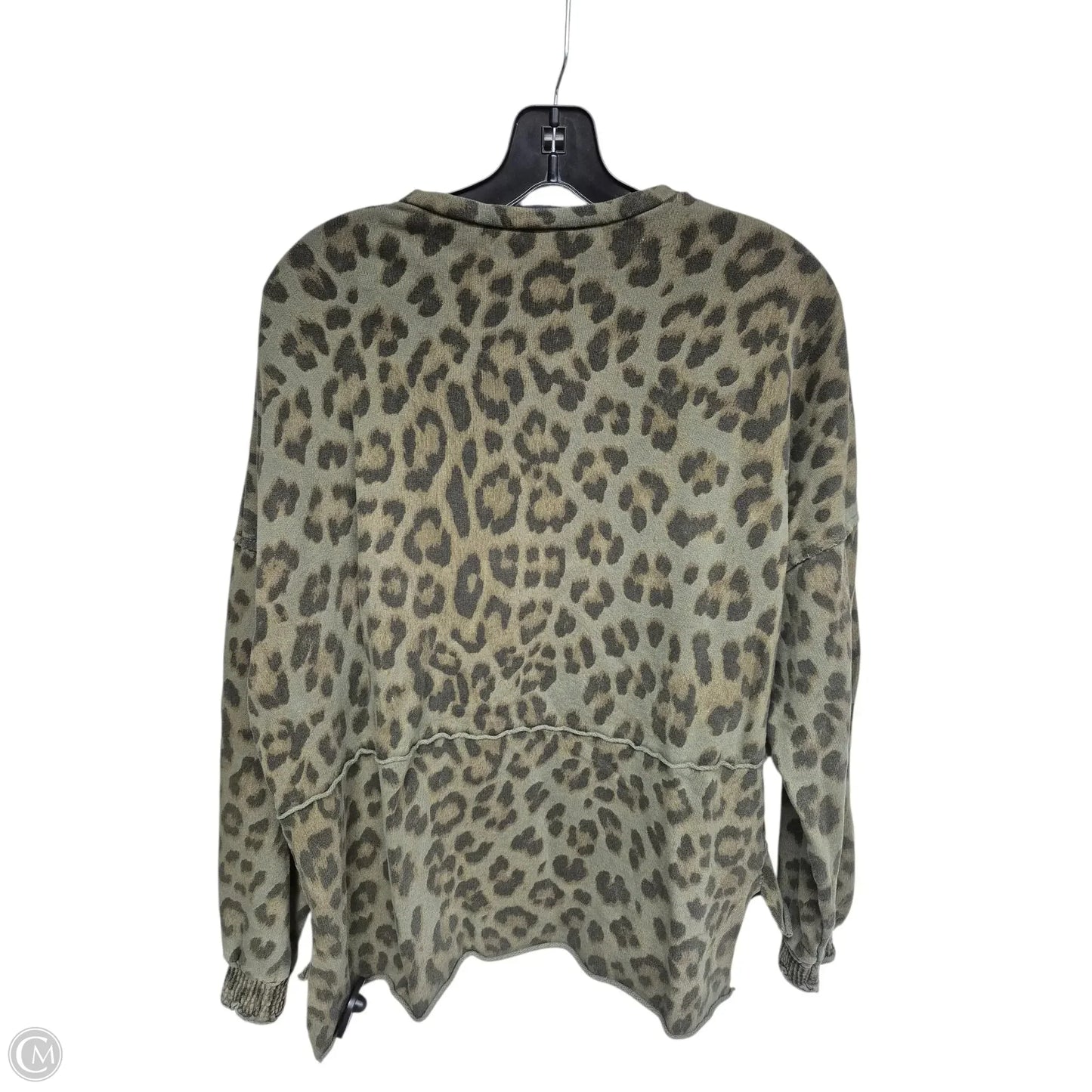 Sweater By Clothes Mentor In Animal Print, Size: S
