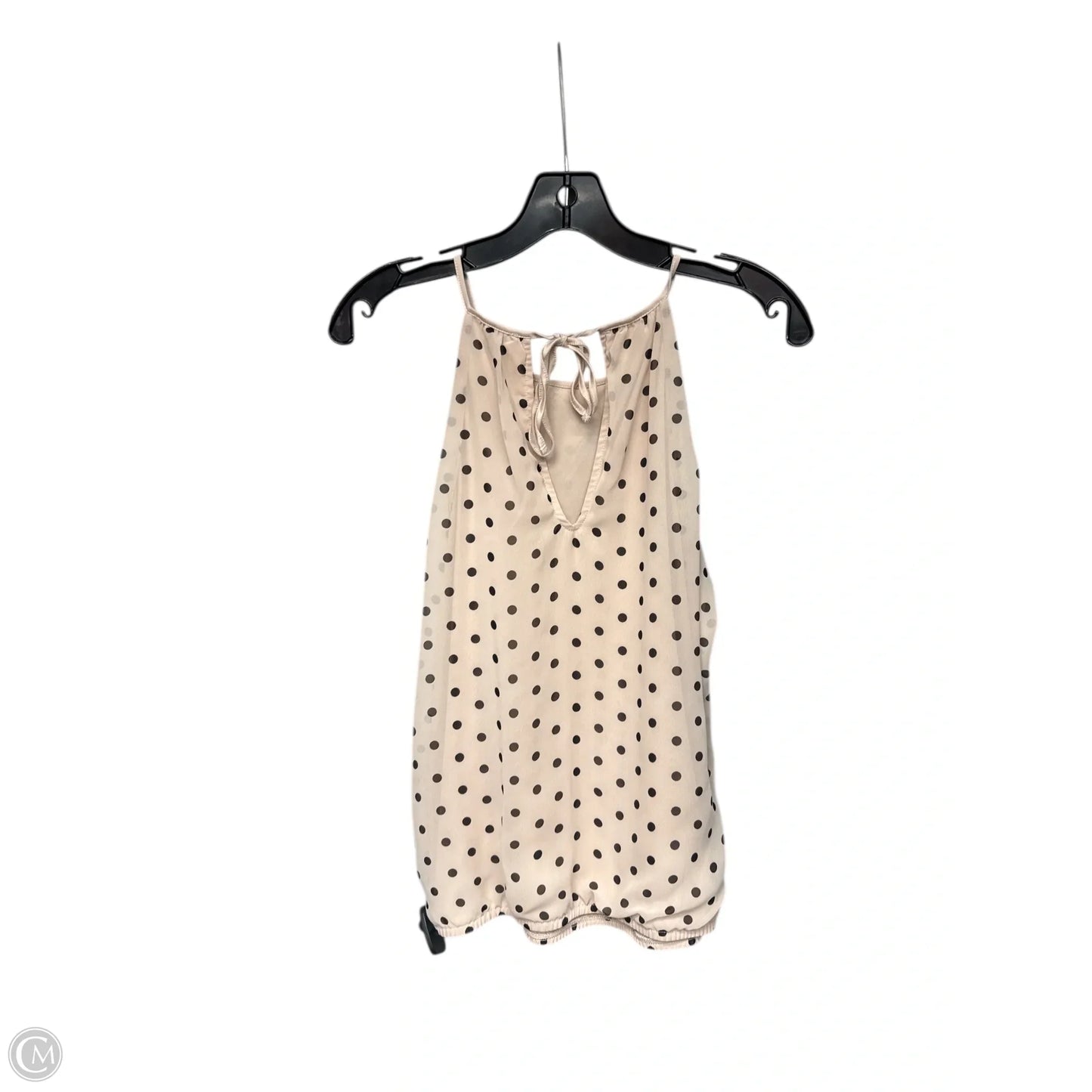 Top Sleeveless By Express In Polkadot Pattern, Size: S