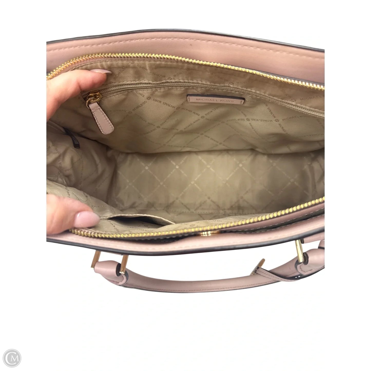 Handbag Designer By Michael Kors, Size: Large