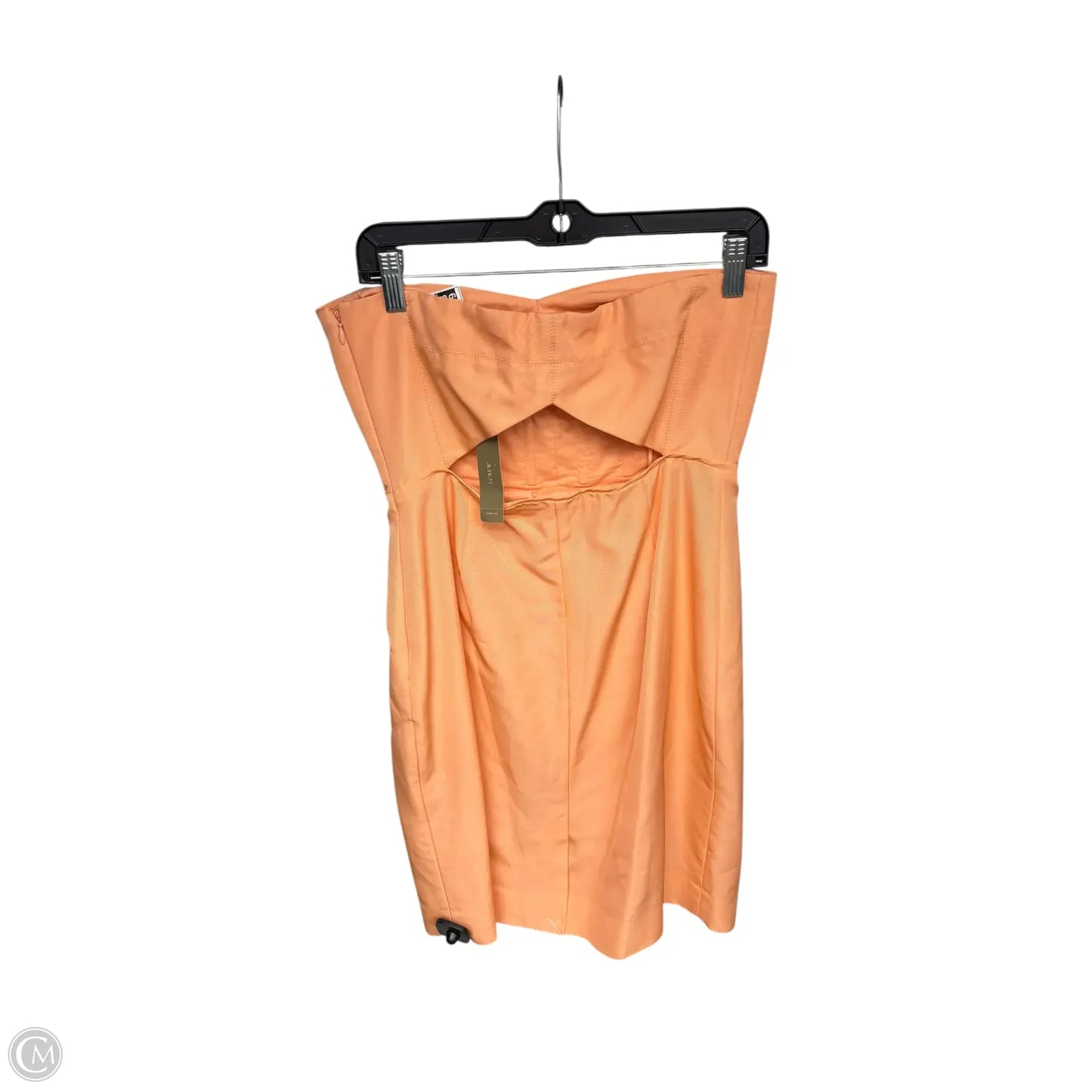 Dress Casual Midi By J. Crew In Orange, Size: 6
