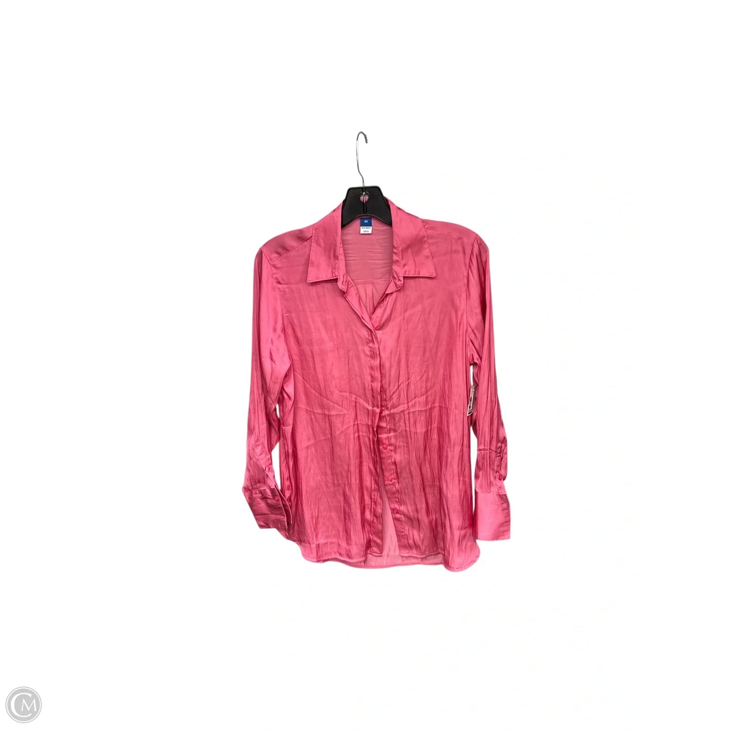 Top Long Sleeve By Old Navy In Pink, Size: Xs