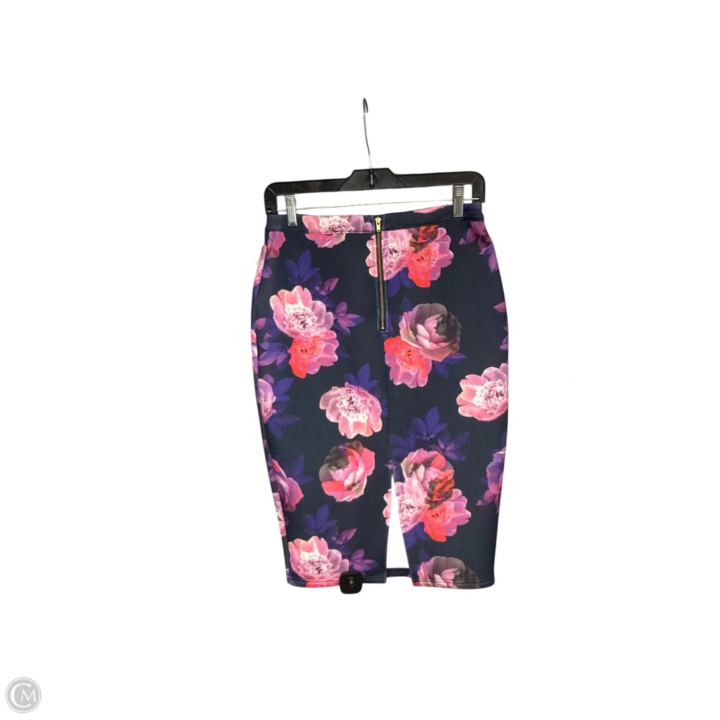 Skirt Midi By Clothes Mentor In Floral Print, Size: Small