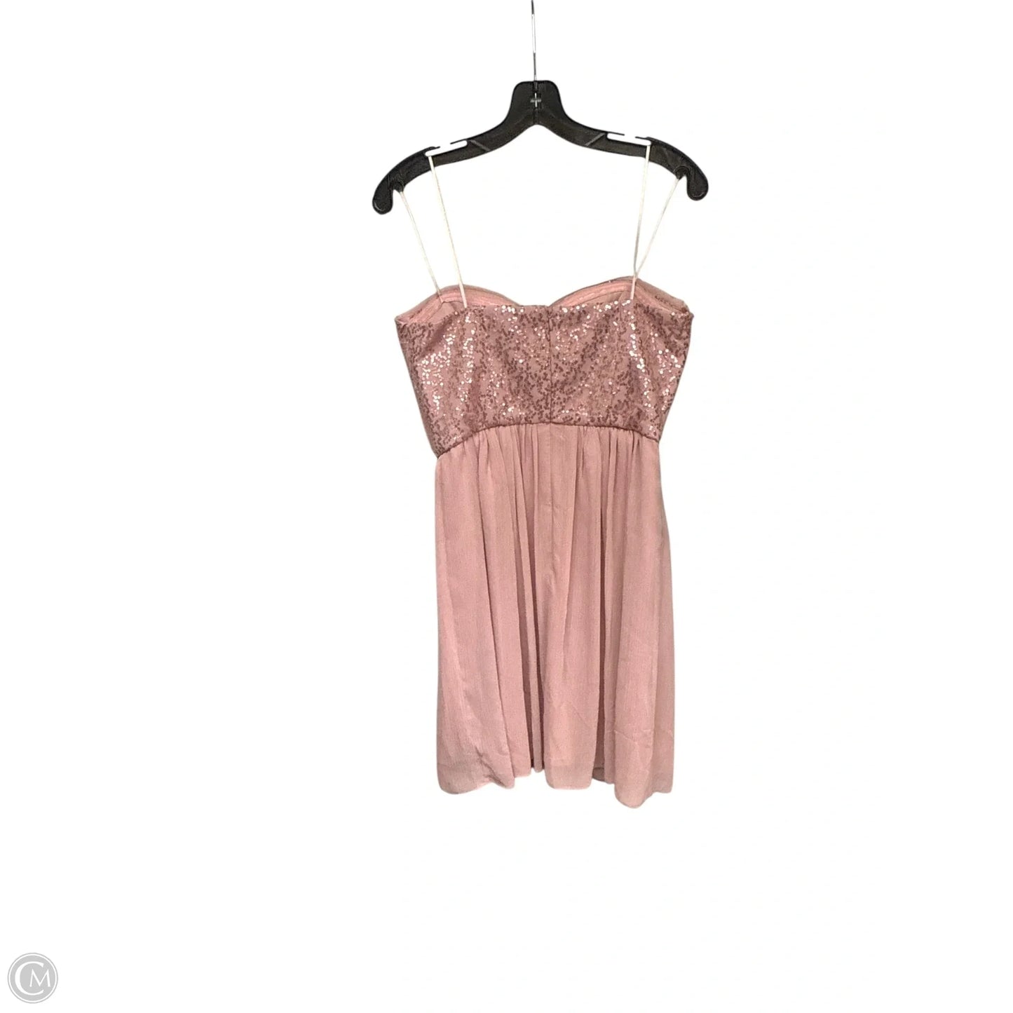 Dress Party Midi By Bcbg In Pink, Size: 6