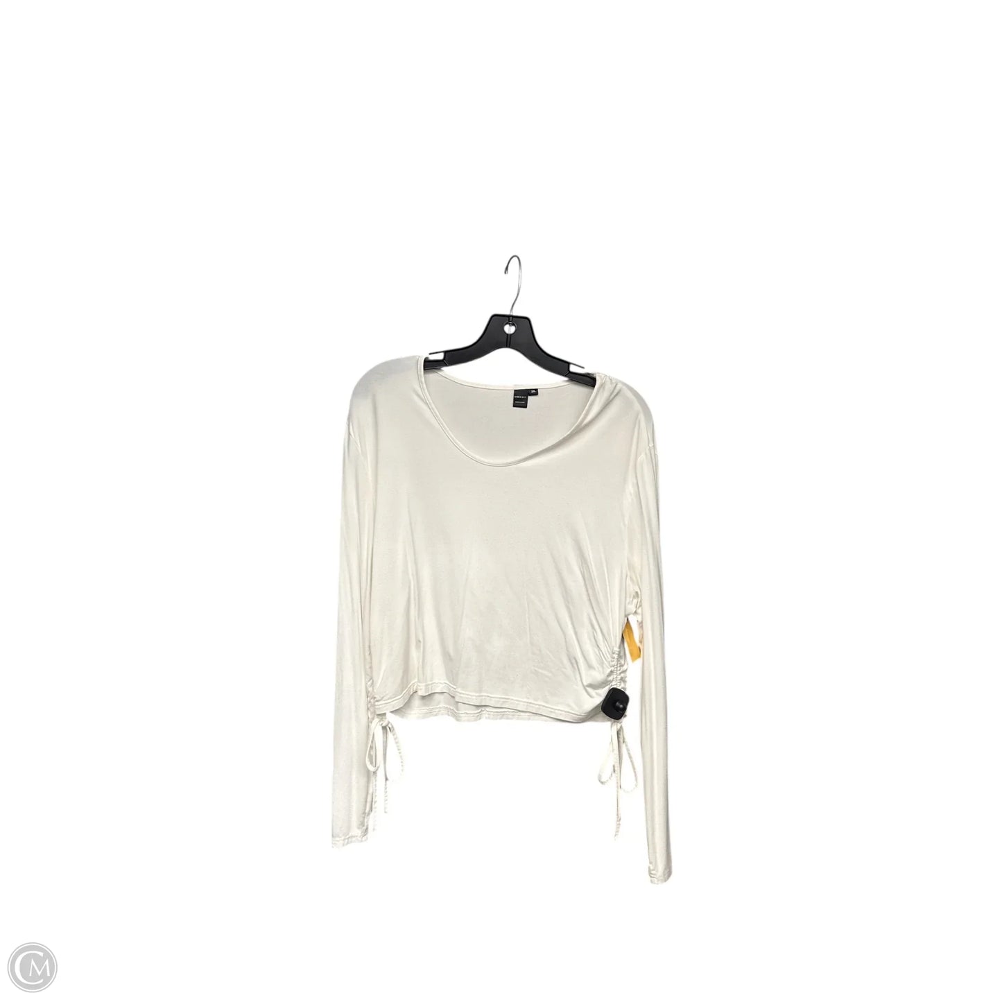 Top Long Sleeve By Shein In White, Size: 3x