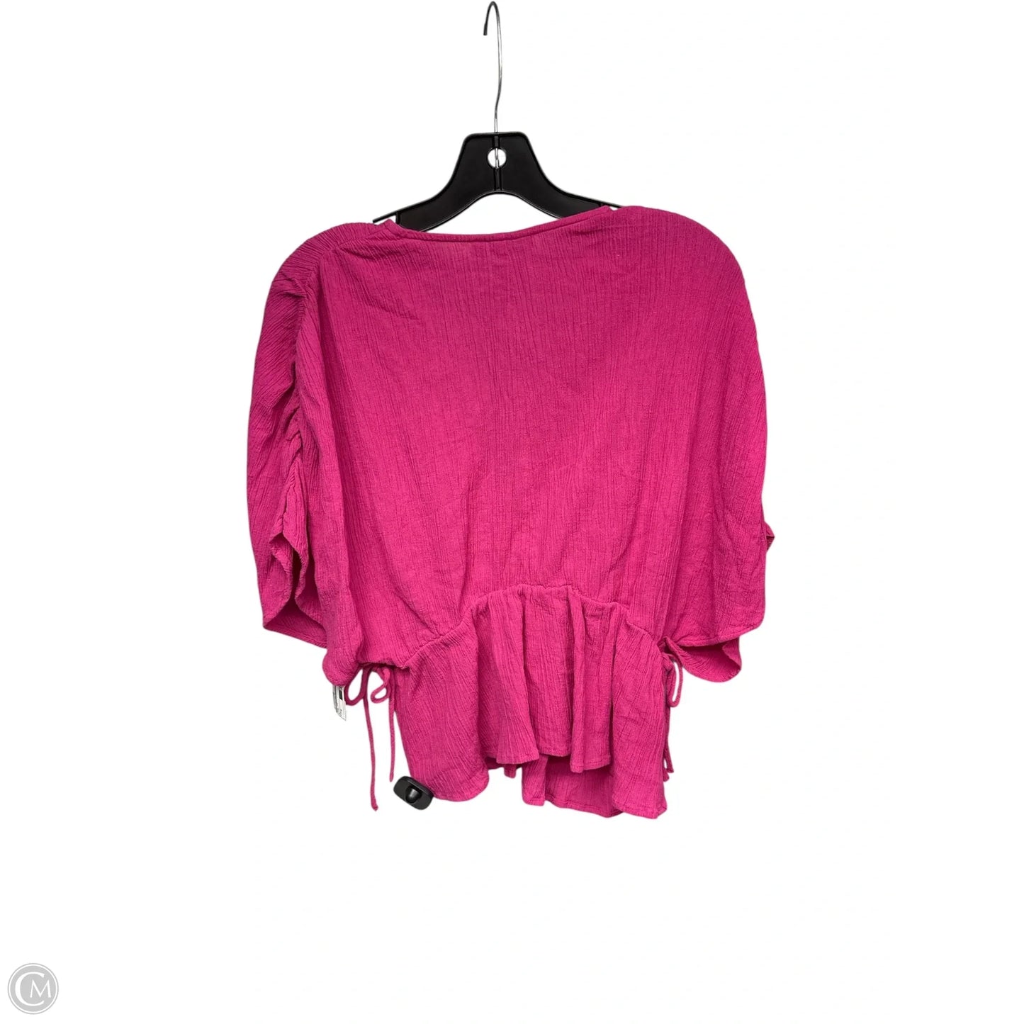 Top Short Sleeve By Asos In Pink, Size: 6
