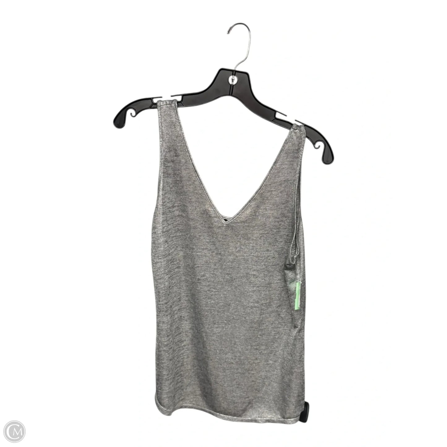 Tank Top By White House Black Market In Silver, Size: S