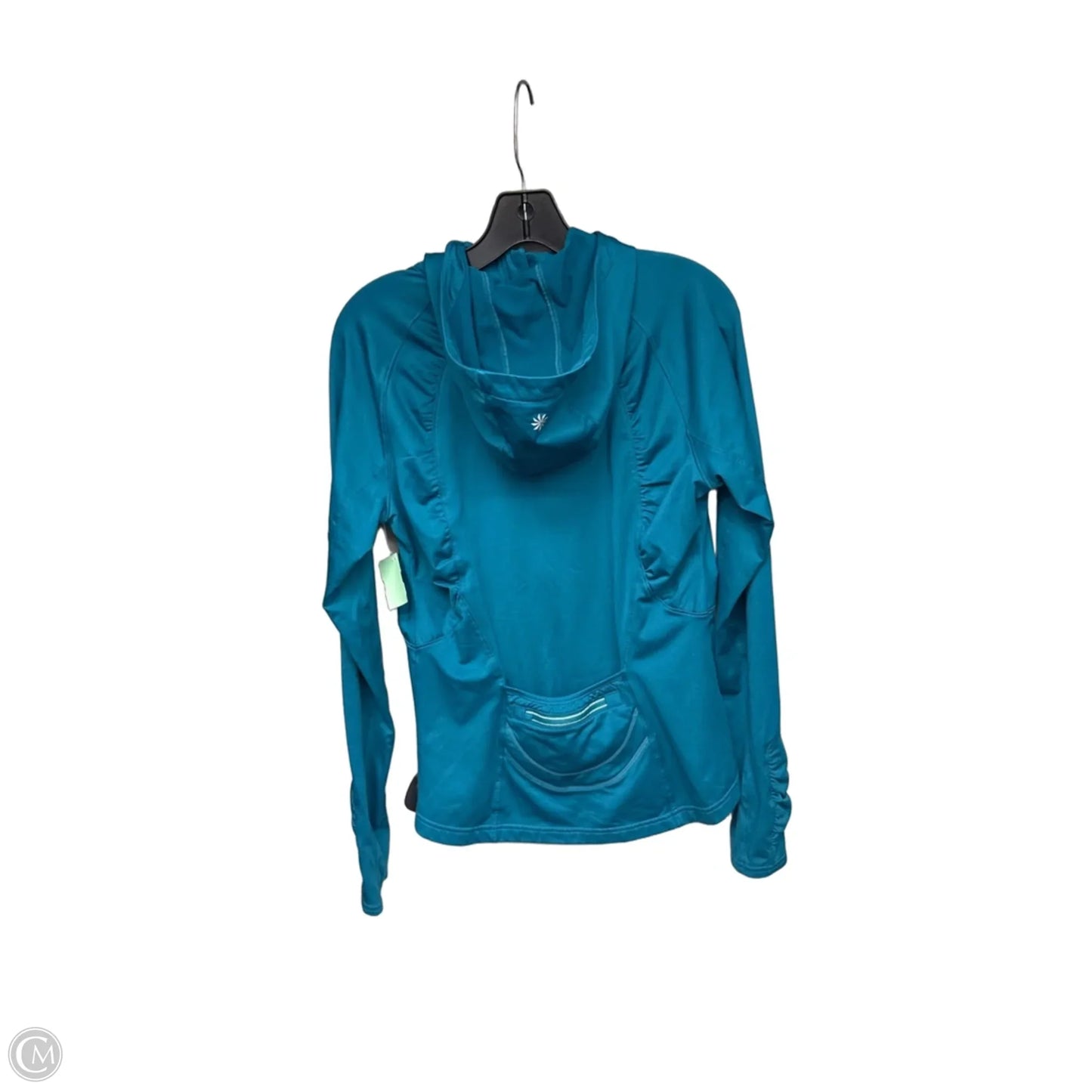 Athletic Jacket By Athleta In Teal, Size: M