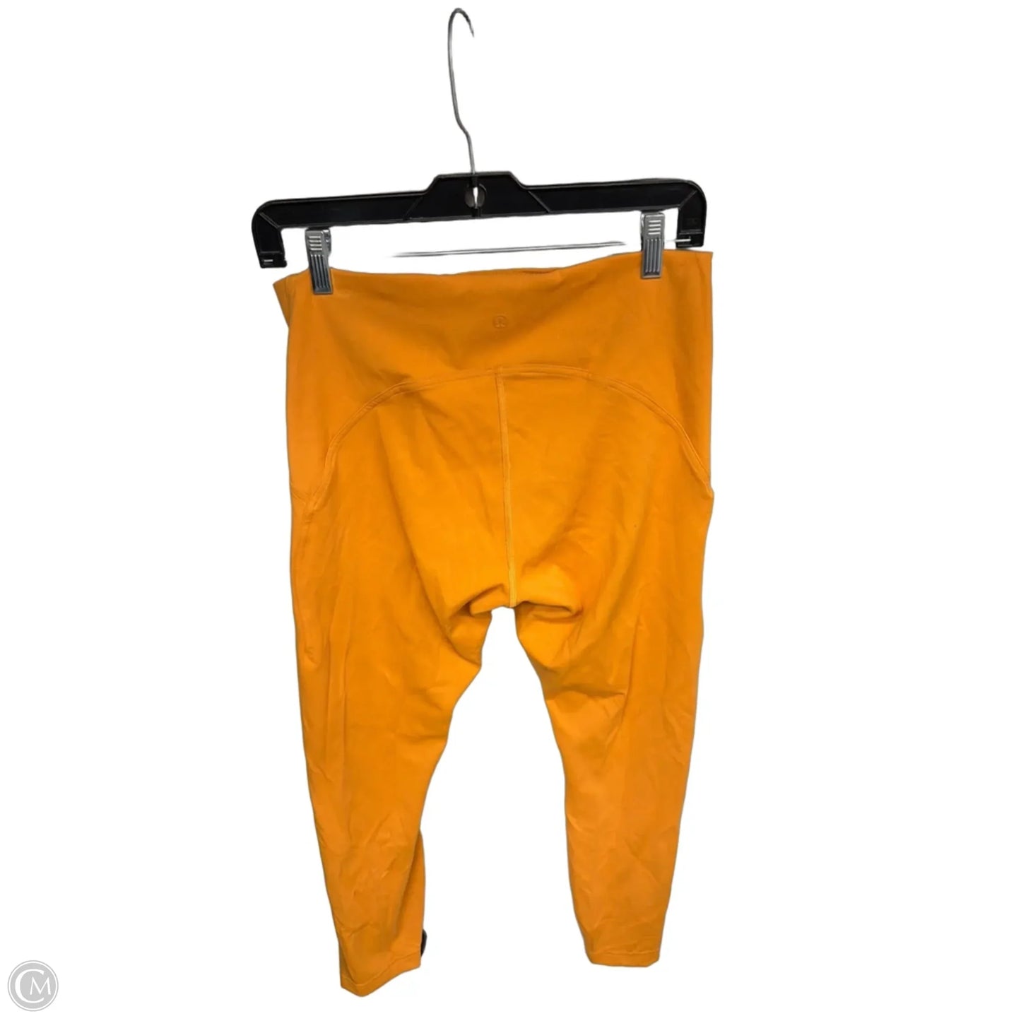 Athletic Leggings By Lululemon In Orange, Size: 10