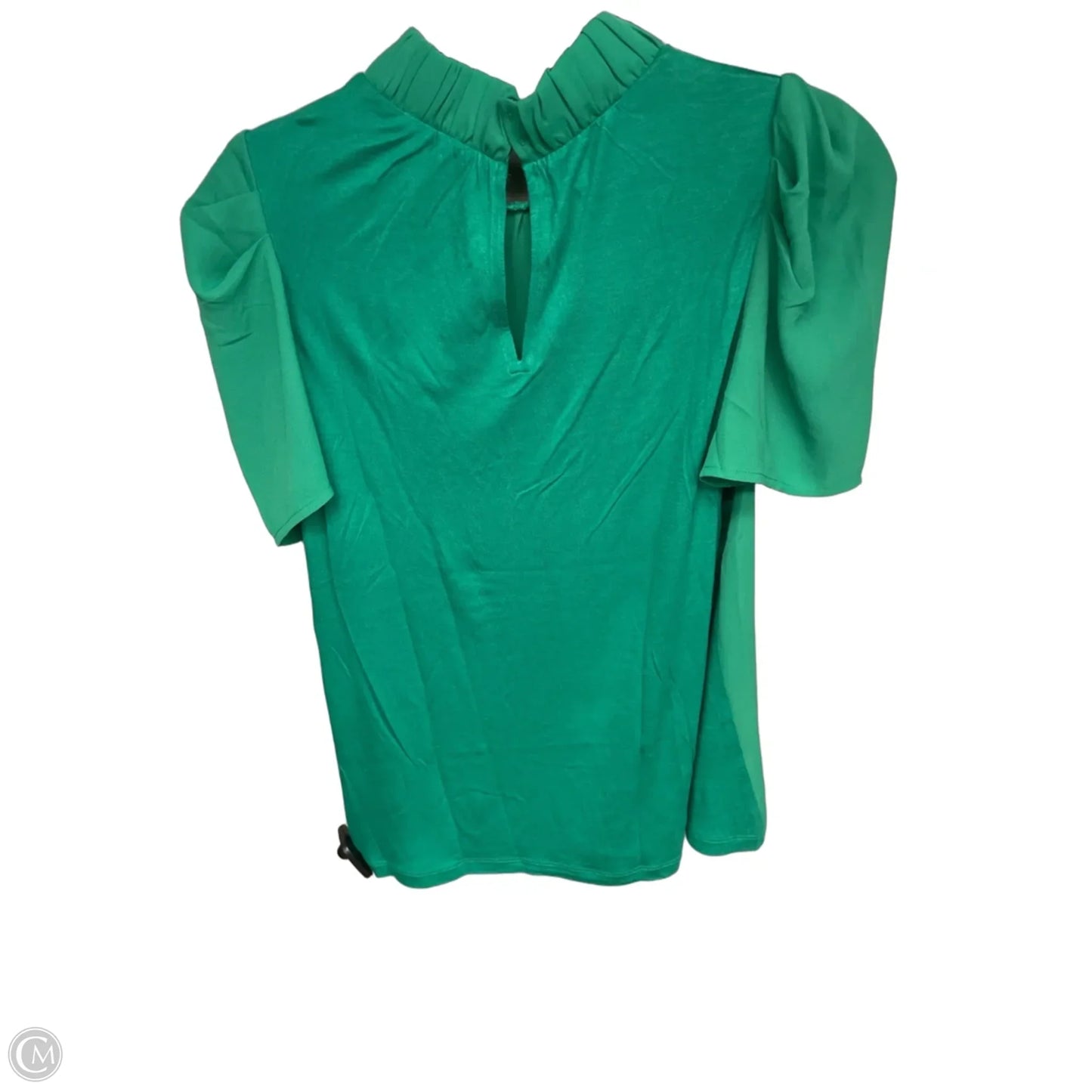 Top Short Sleeve By Loft In Green, Size: Xs
