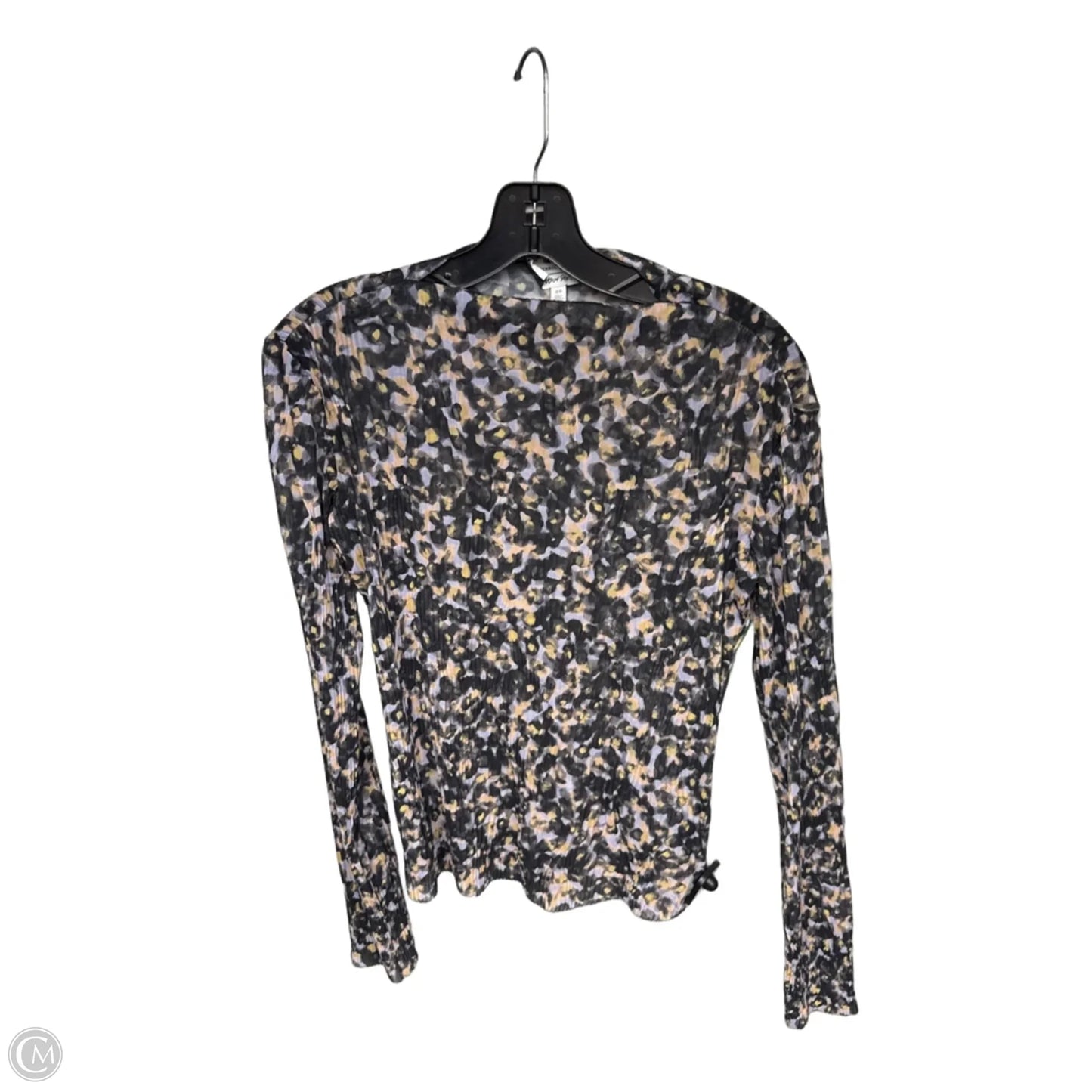 Top Long Sleeve By Clothes Mentor In Black & Purple, Size: Xs