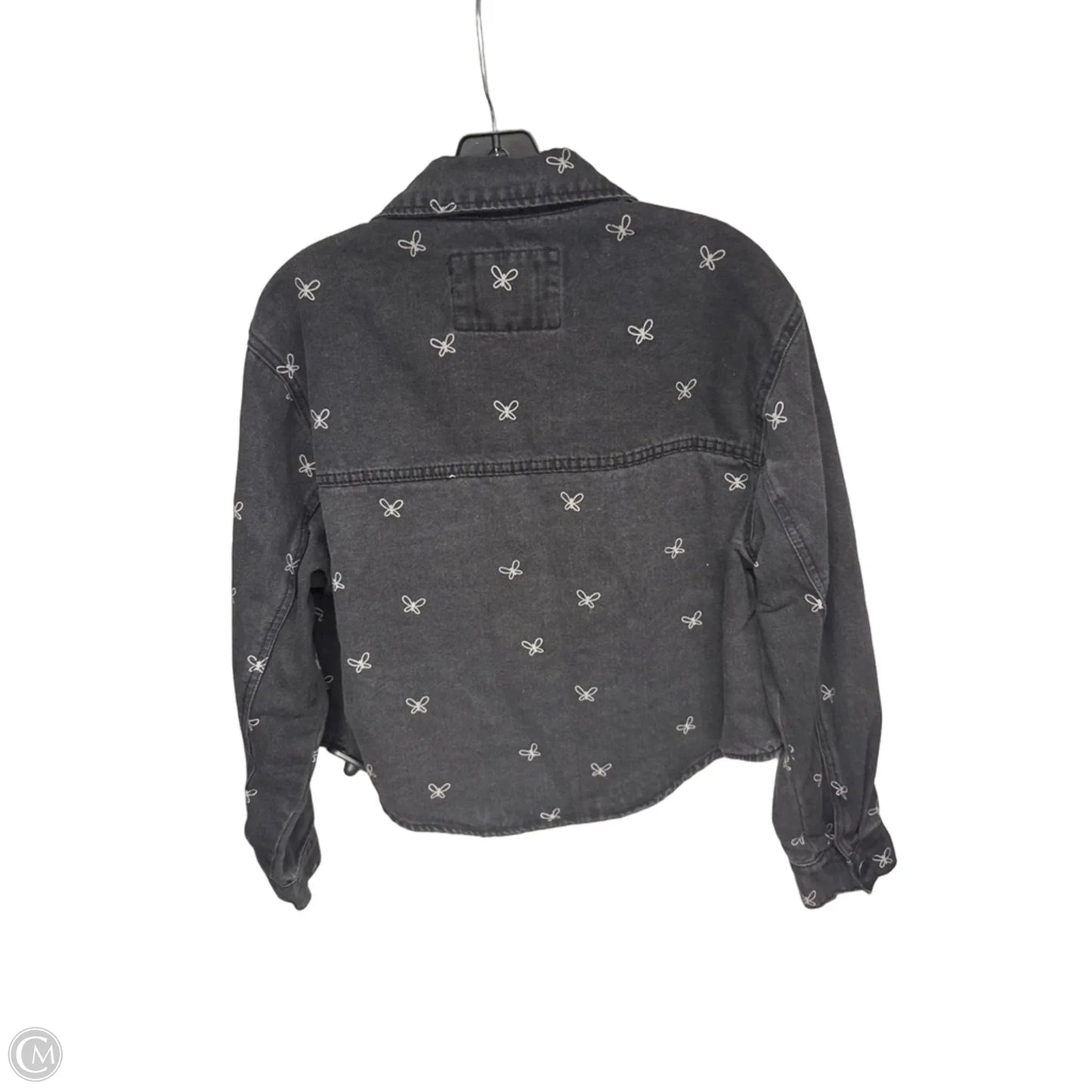 Jacket Denim By Stoosh In Black Denim, Size: L