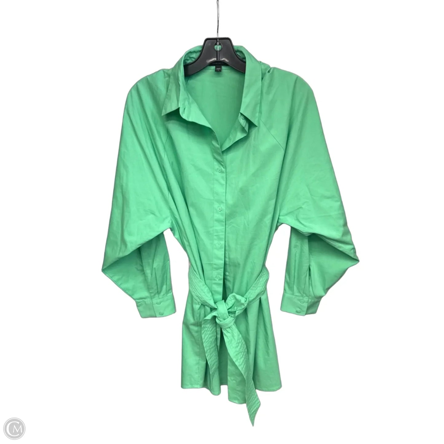 Dress Casual Midi By Lark Lane In Green, Size: M