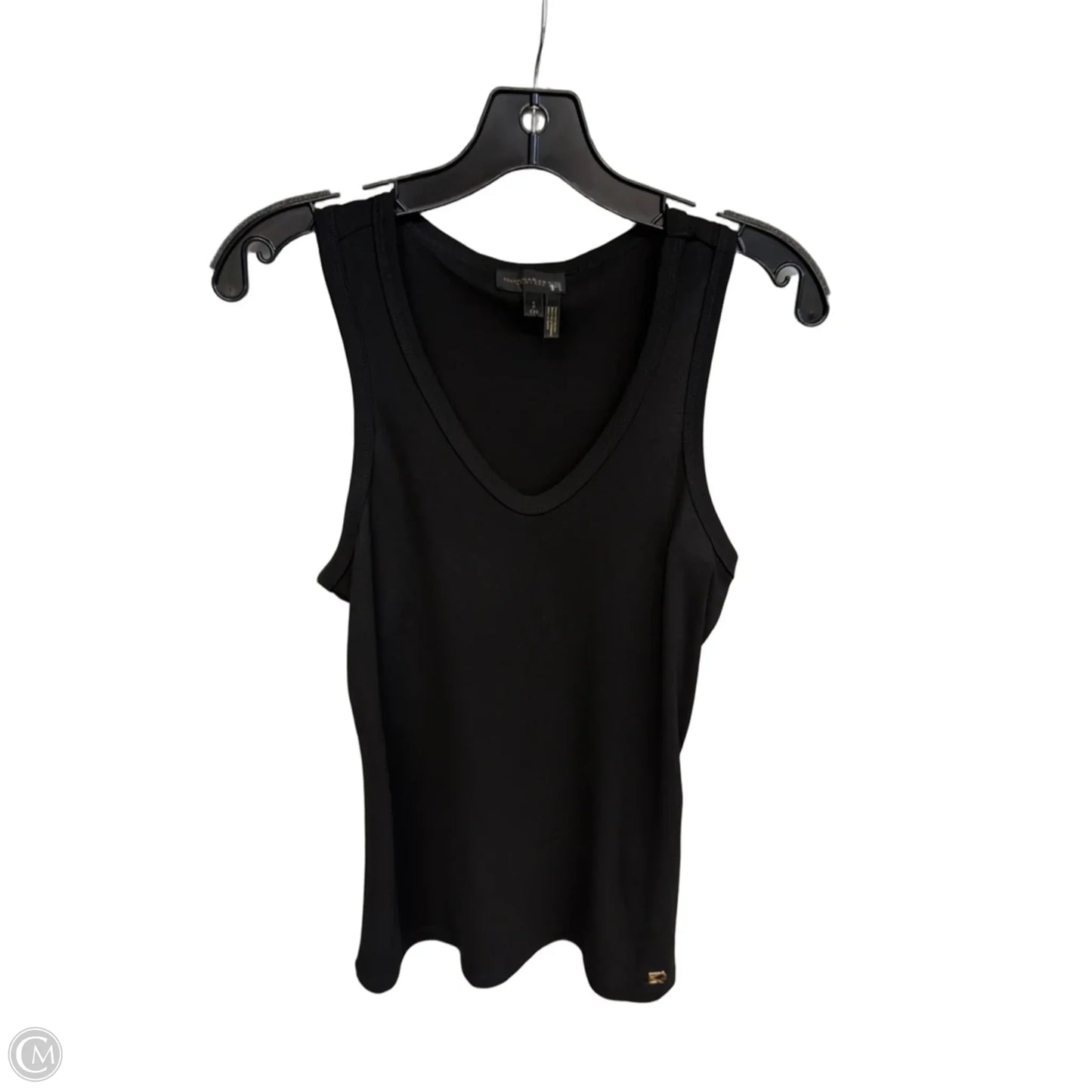 Top Sleeveless Basic By Donna Karan In Black, Size: S
