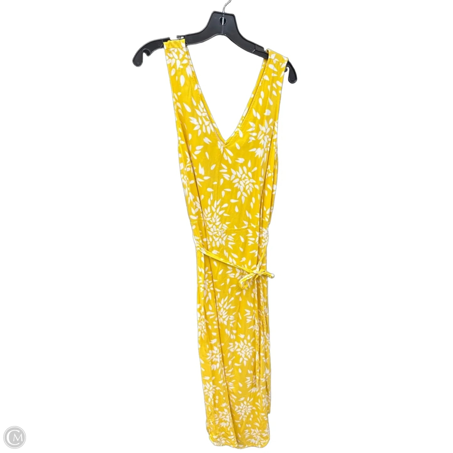 Dress Casual Maxi By A New Day In Yellow, Size: Xl