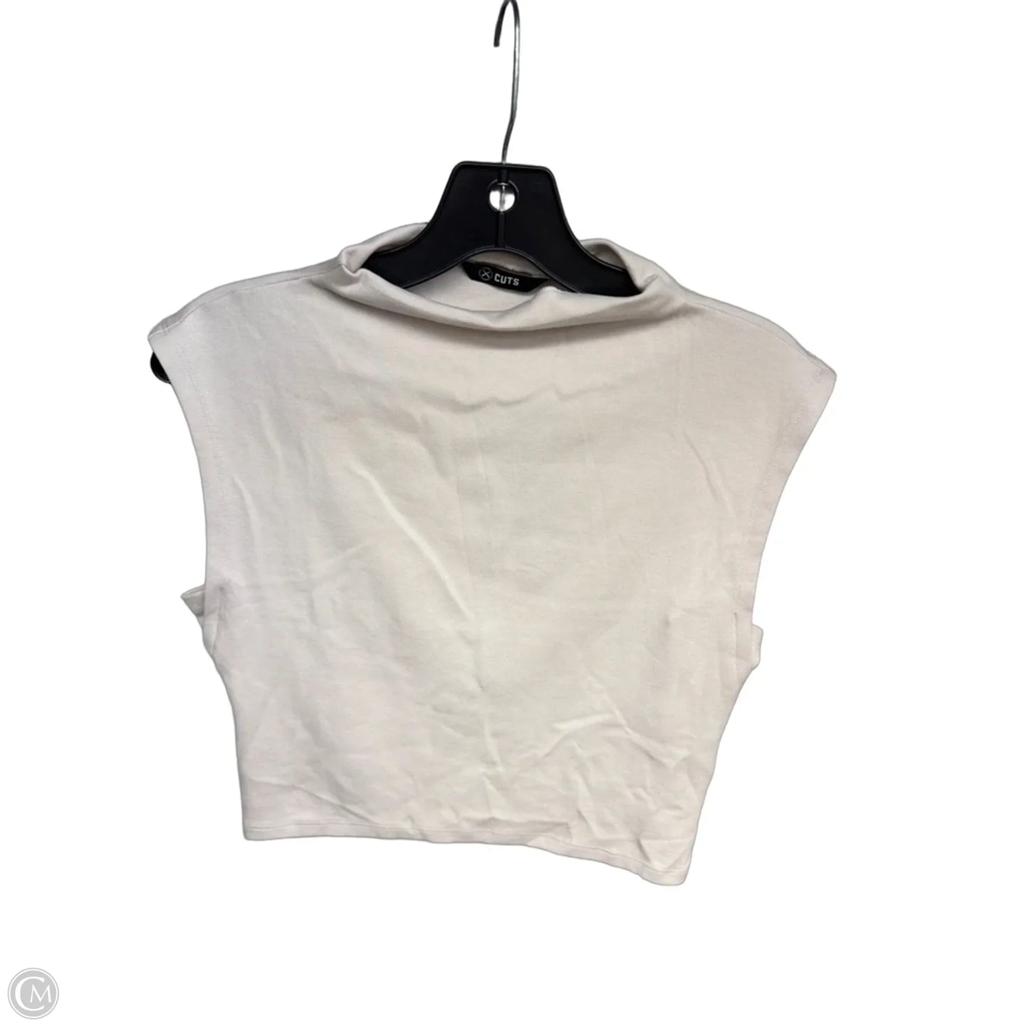 Top Sleeveless Basic By Cmc In Beige, Size: L
