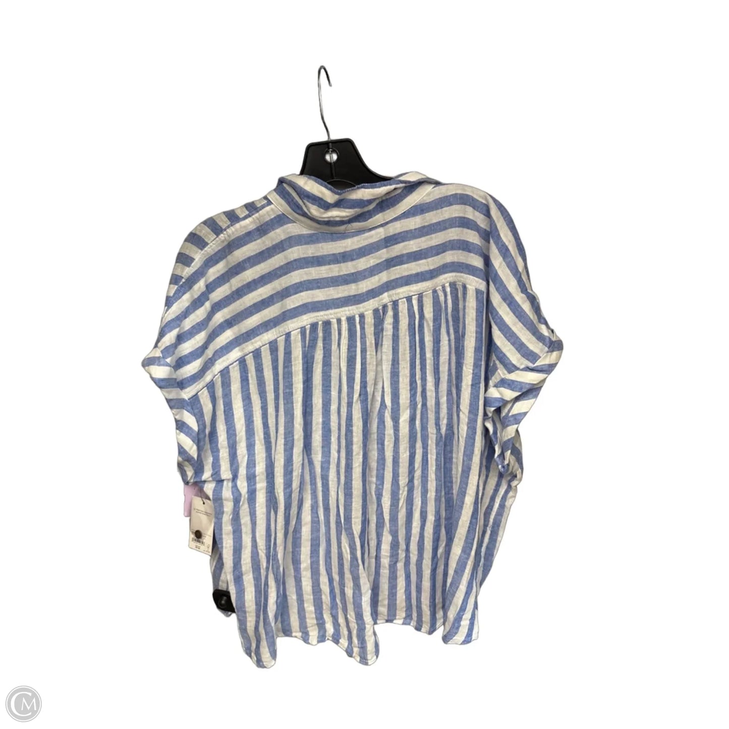 Top Short Sleeve By Sonoma In Striped Pattern, Size: Xl