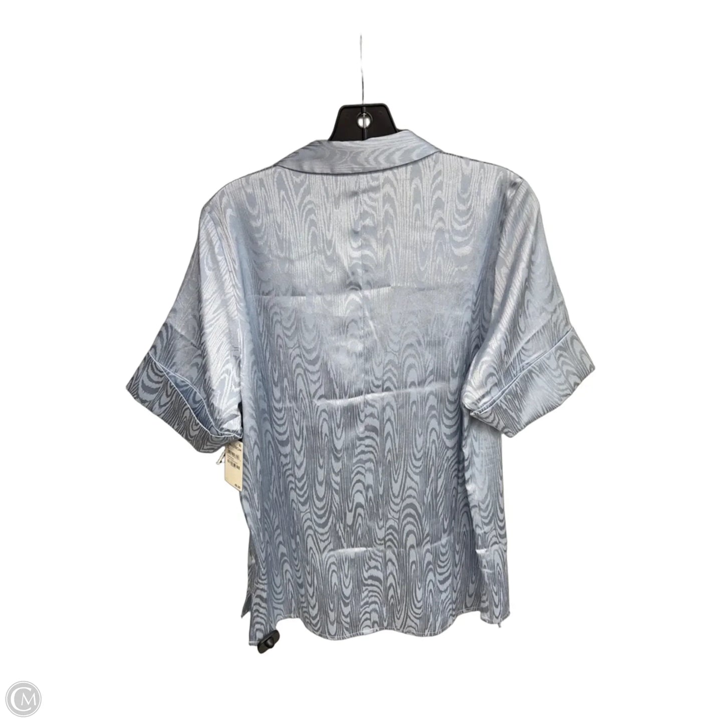 Top Short Sleeve By Open Edit In Blue, Size: Xs