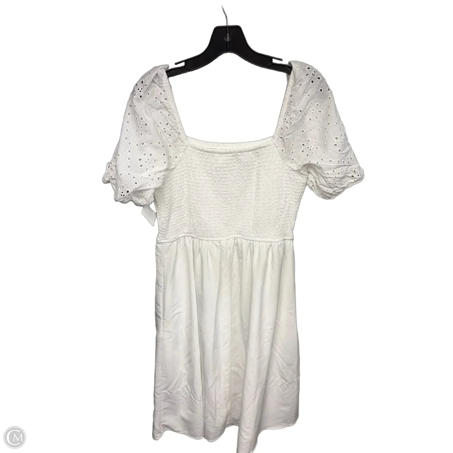 Dress Casual Midi By Maurices In White, Size: L